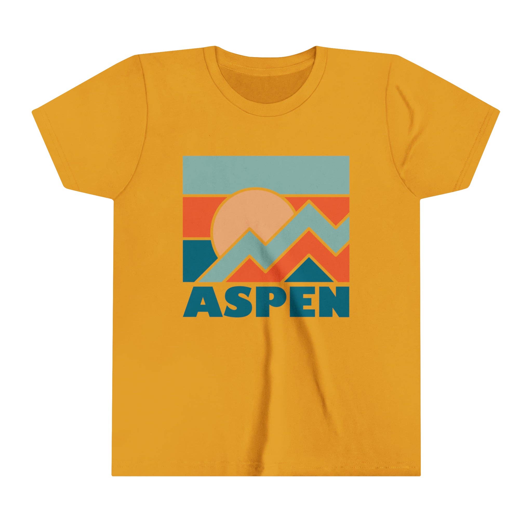 Hey Mountains - Aspen, Colorado Youth T-Shirt - Kids Aspen Shirt