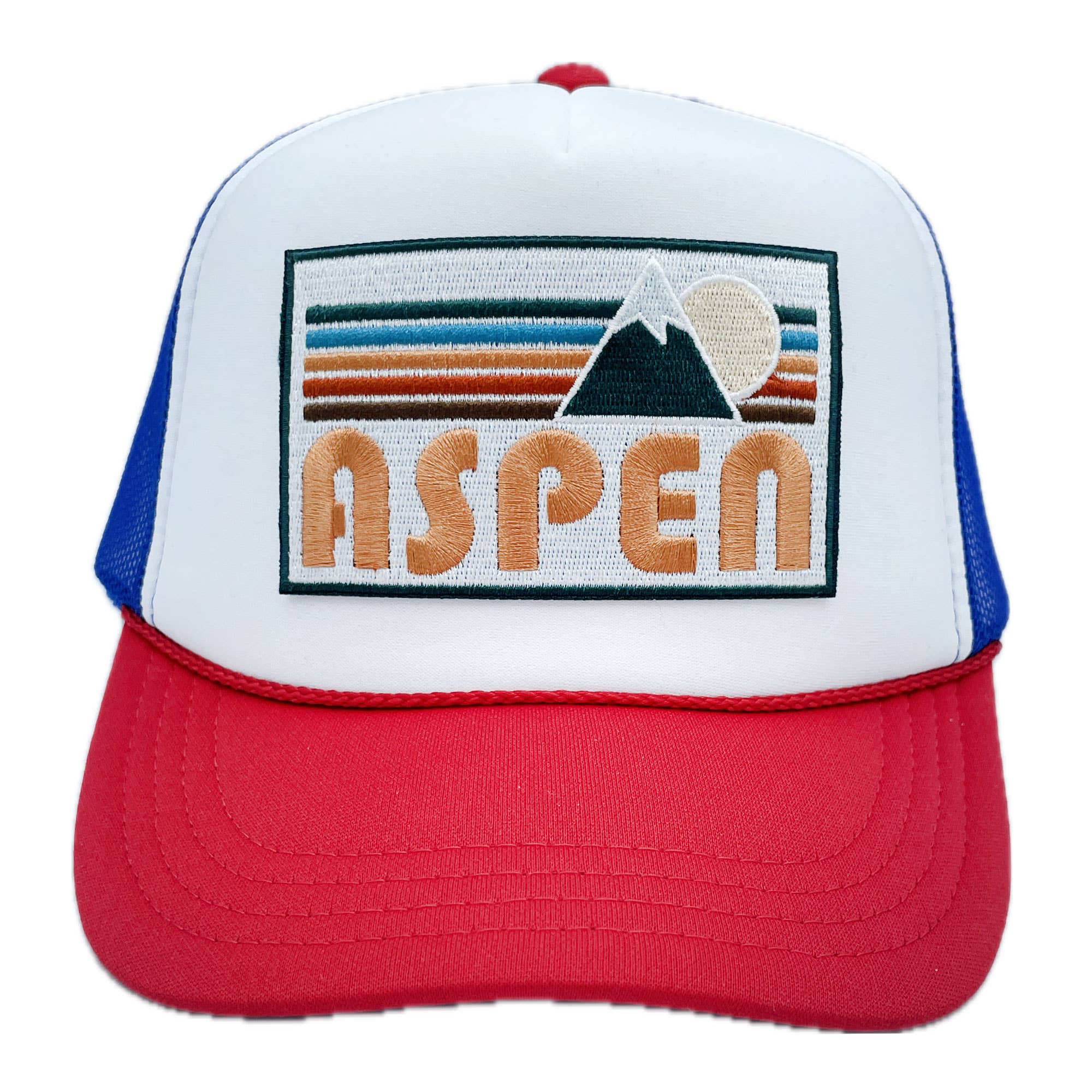 Hey Mountains - Kids Aspen, Colorado Trucker Hat