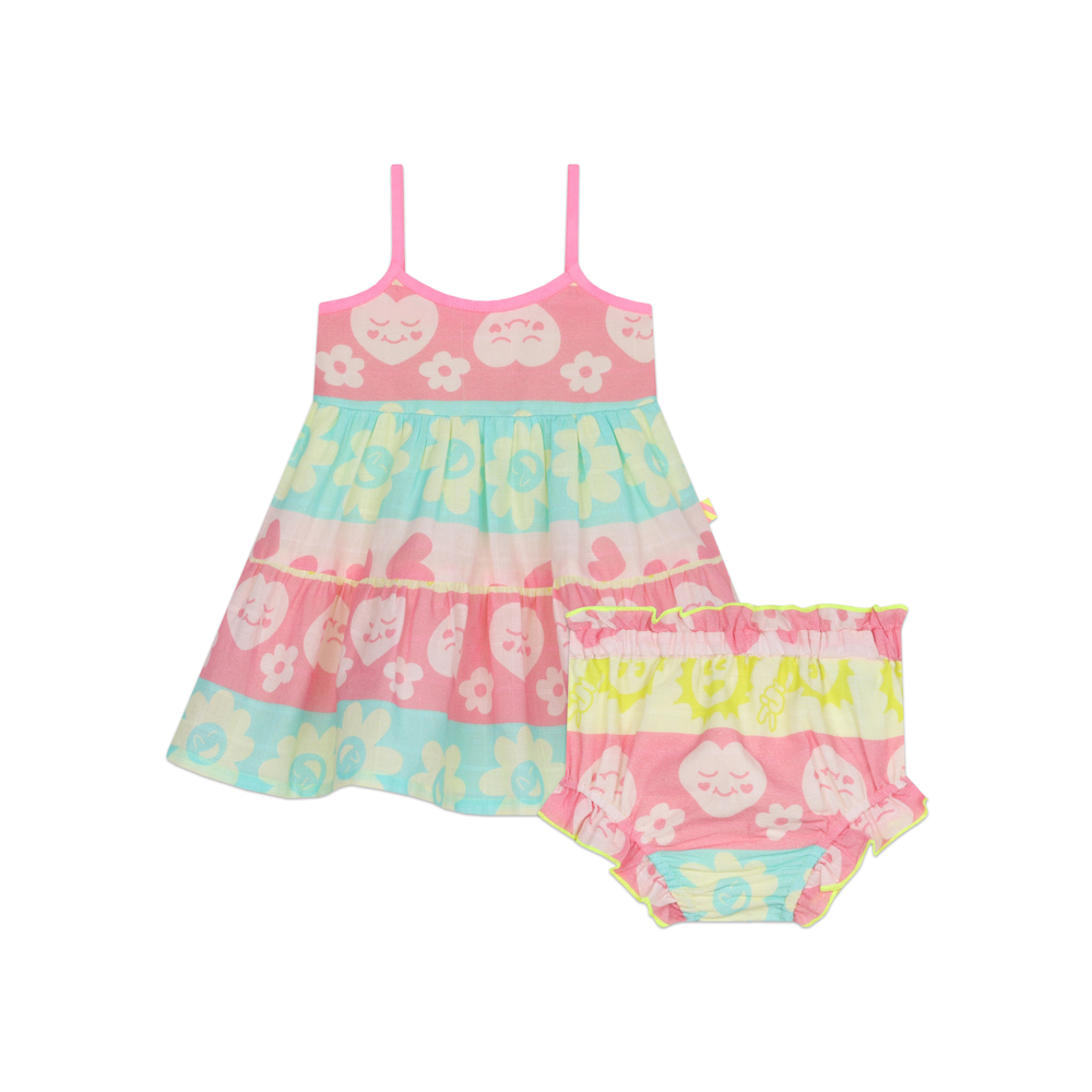 Baby Tank Dress with Fun Flower Print