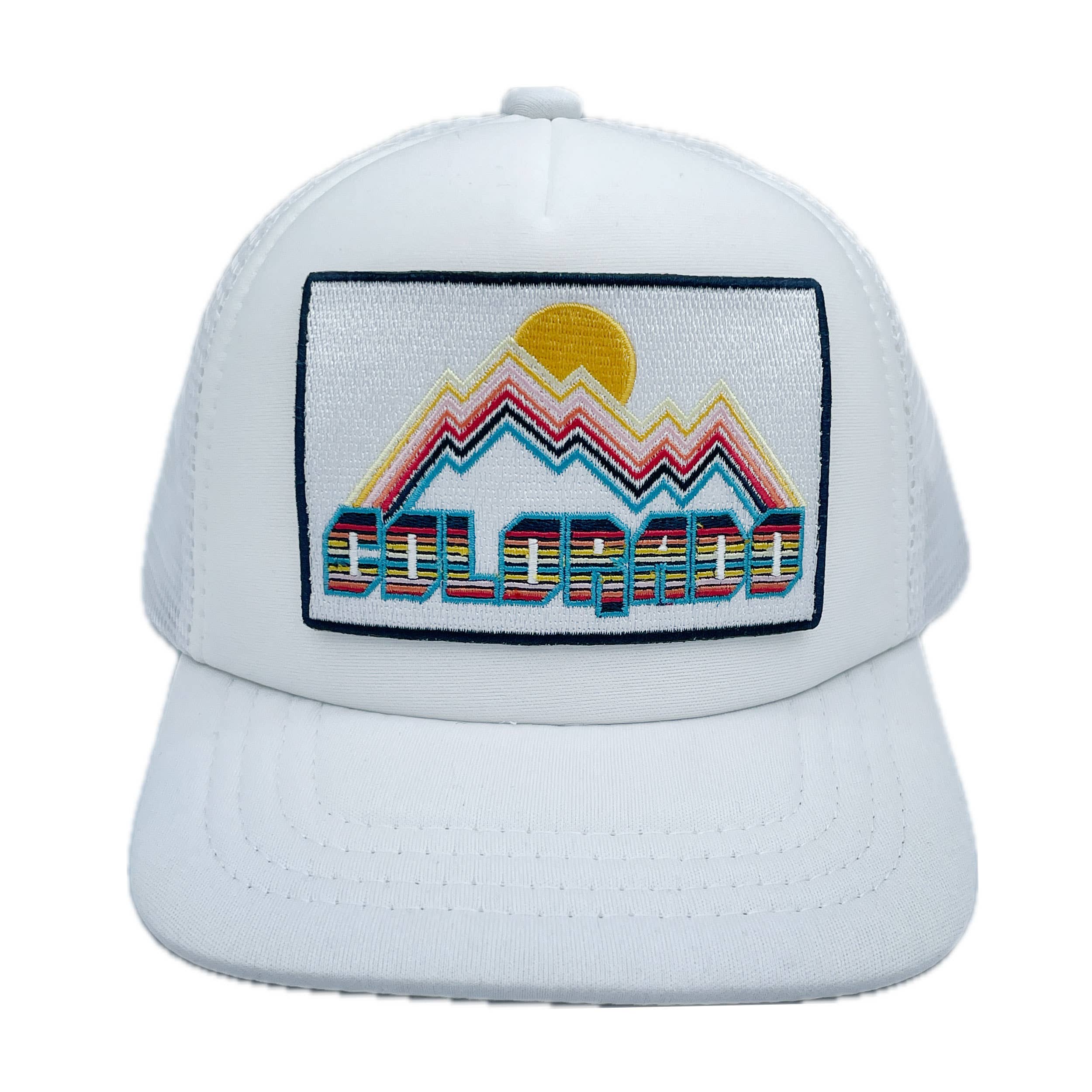 Hey Mountains - Baby Colorado Trucker Hat Infant Hat