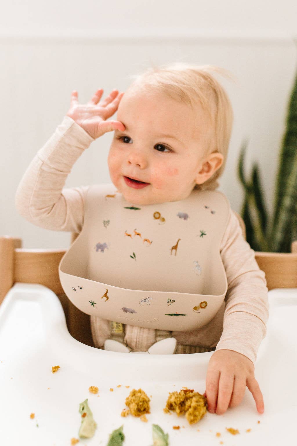 Loulou Lollipop - Silicone Bib Printed