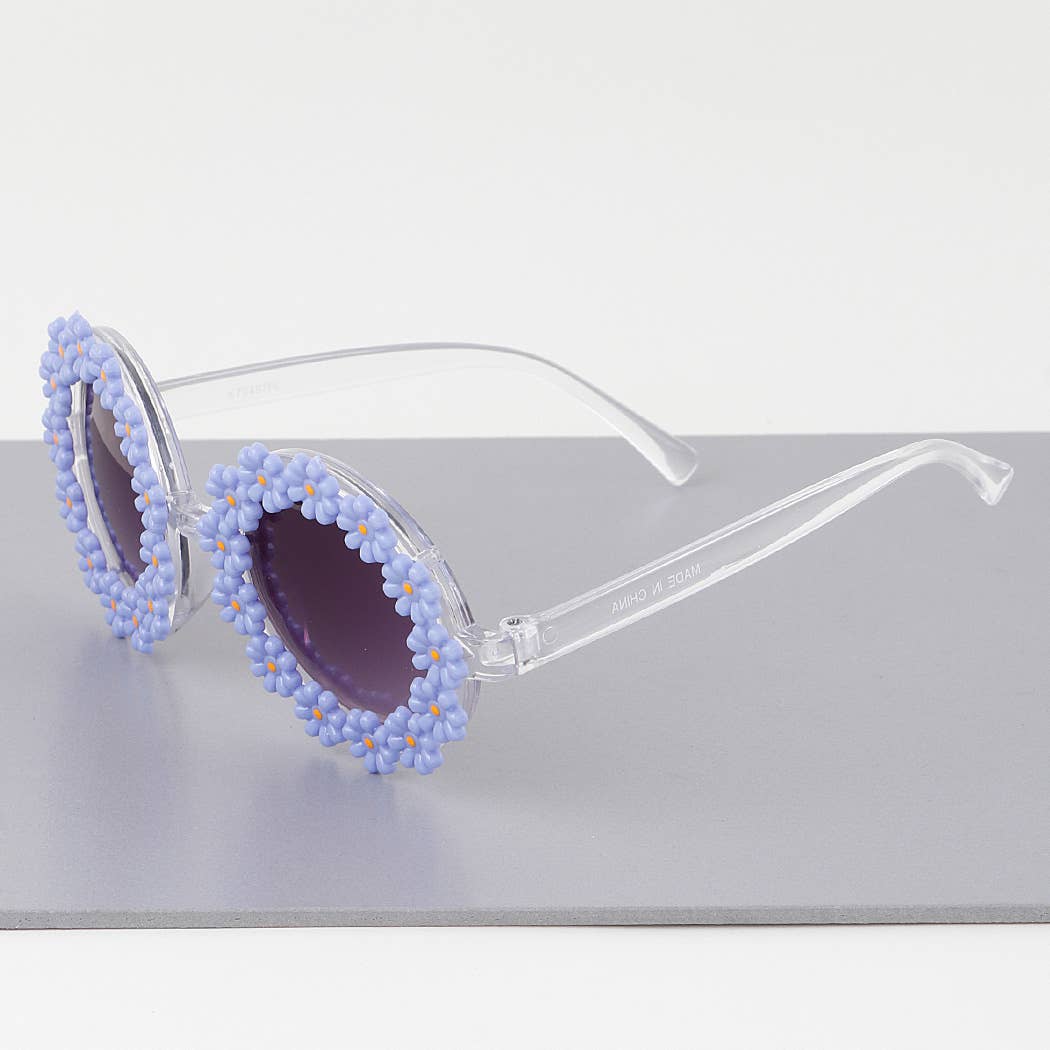 3AM BY H&D ACCESSORIES - Cute Flower Tinted Sunglasses