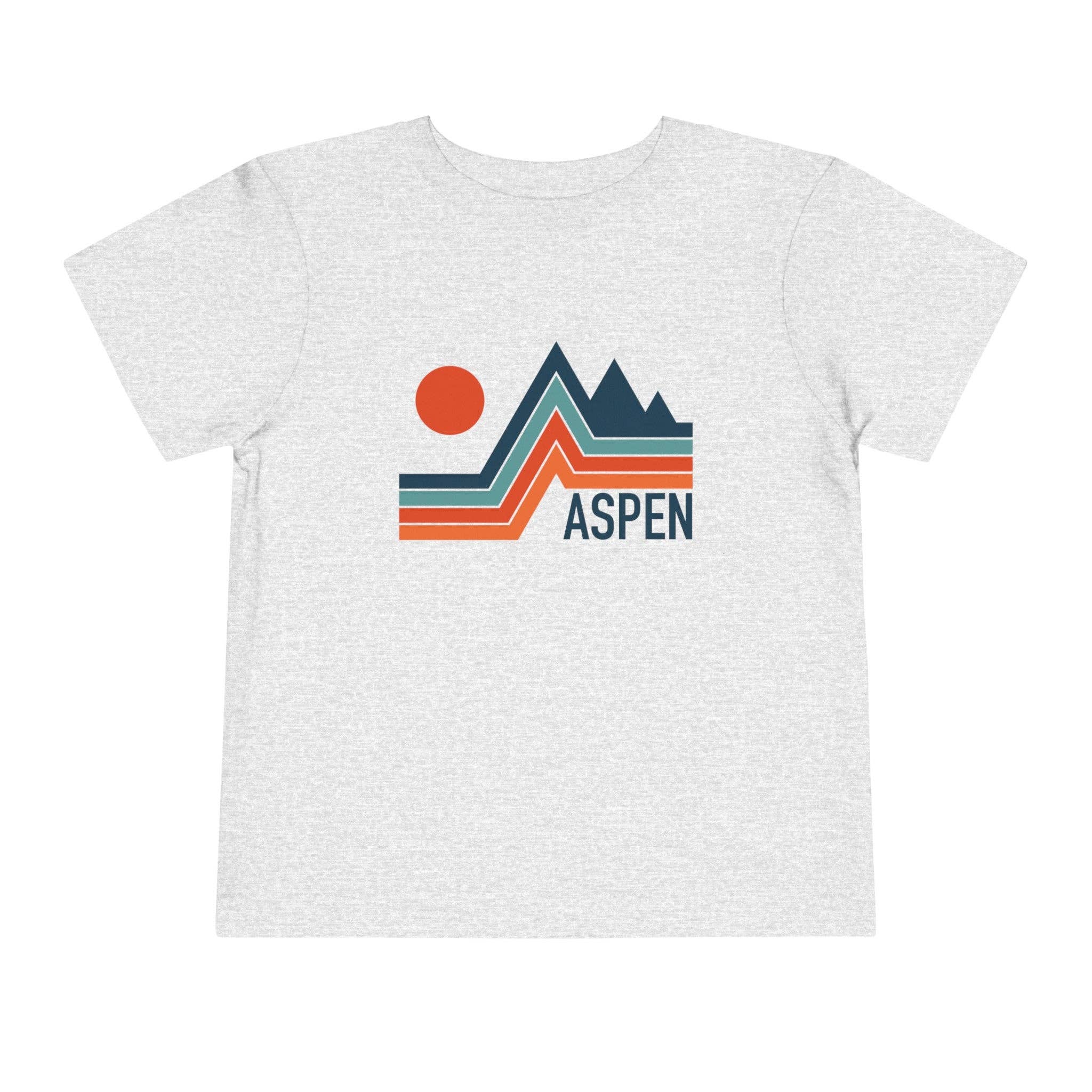 Hey Mountains - Aspen, Colorado Toddler T-Shirt - Retro Graphic Tee