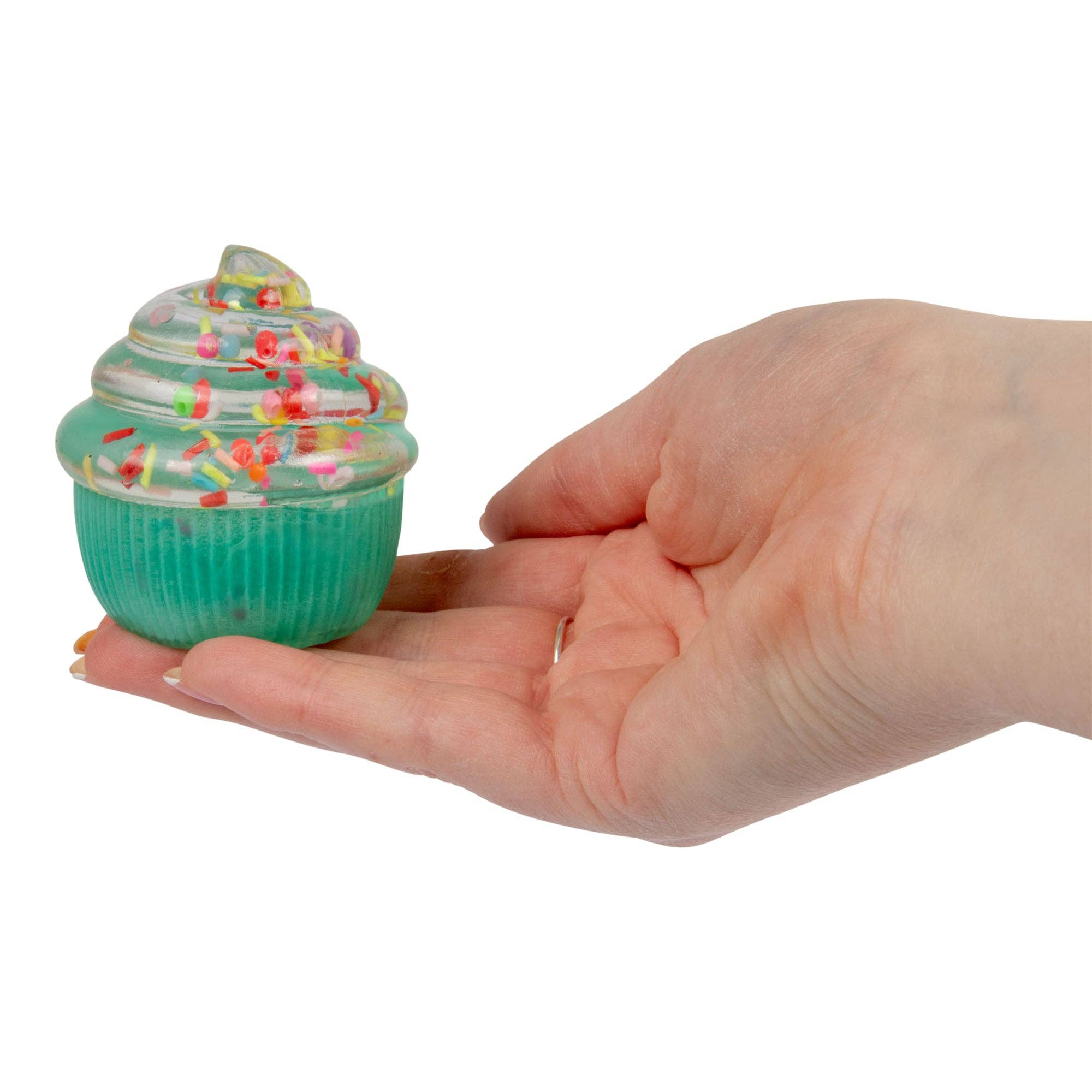 Showcase - Scrunchems® Sugar Cupcake Squishy Fidget Toy 1pc Color Ship