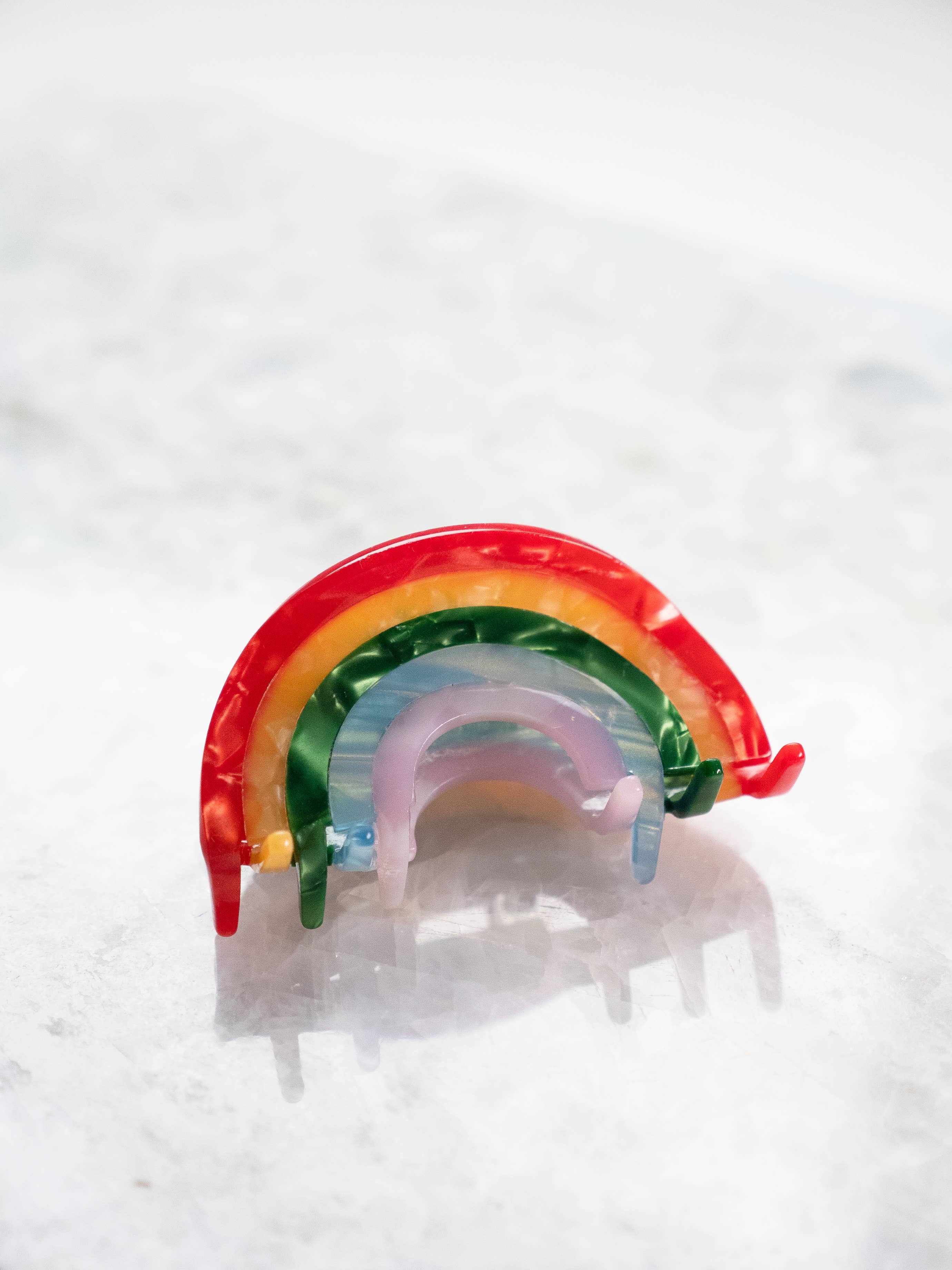 Haven - Eco Friendly Rainbow Hair Clip, Medium
