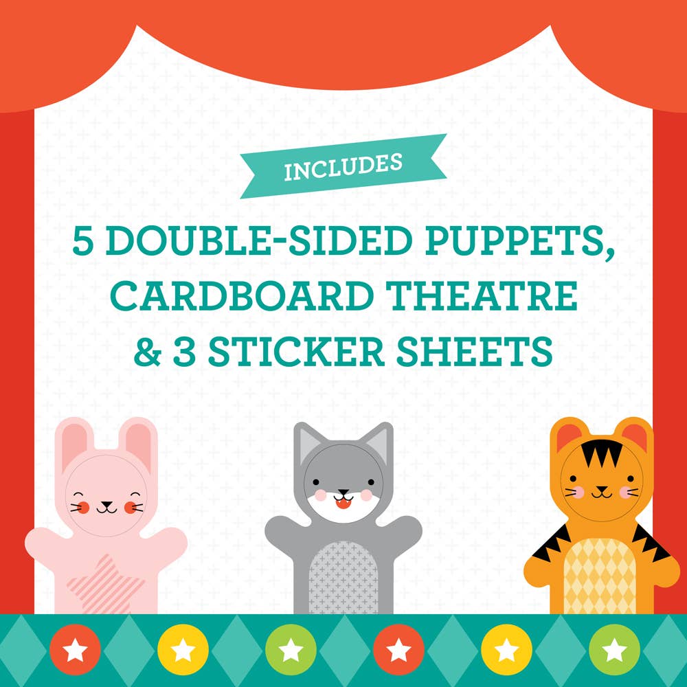 Chronicle Books - Petit Friends Puppet Theatre Set