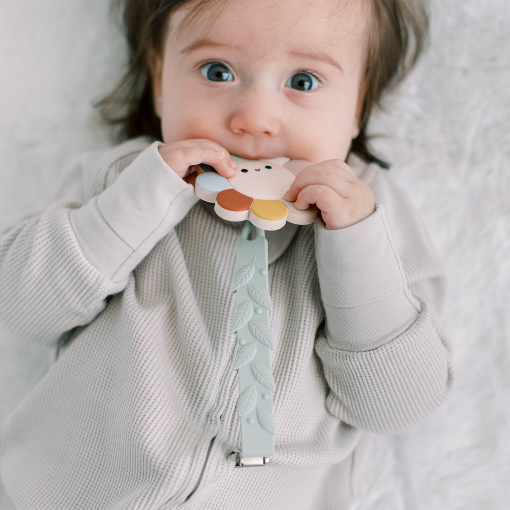 Silicone Teether Set Daisy Multi