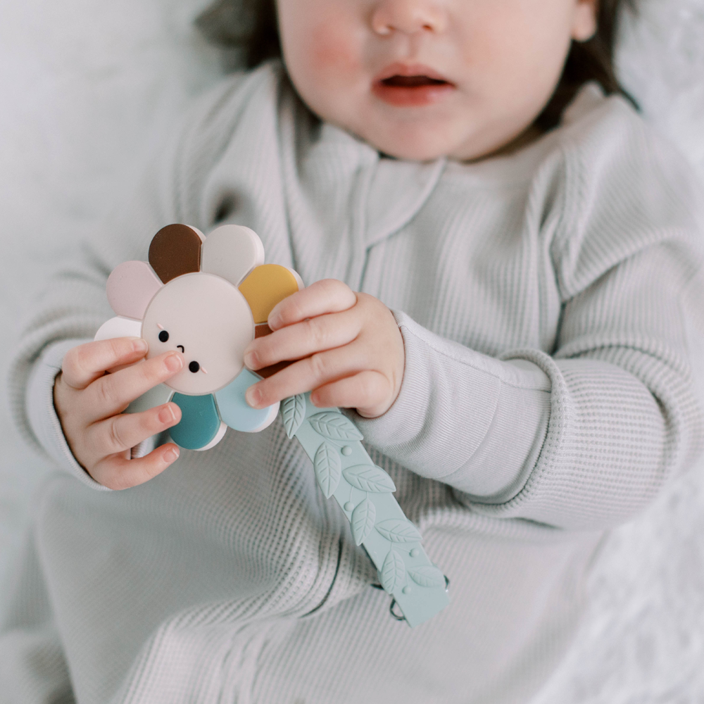 Silicone Teether Set Daisy Multi