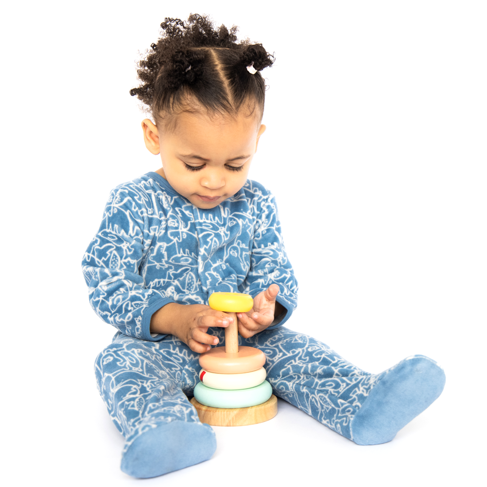 Arctic Friend Velour Magnetic Footie