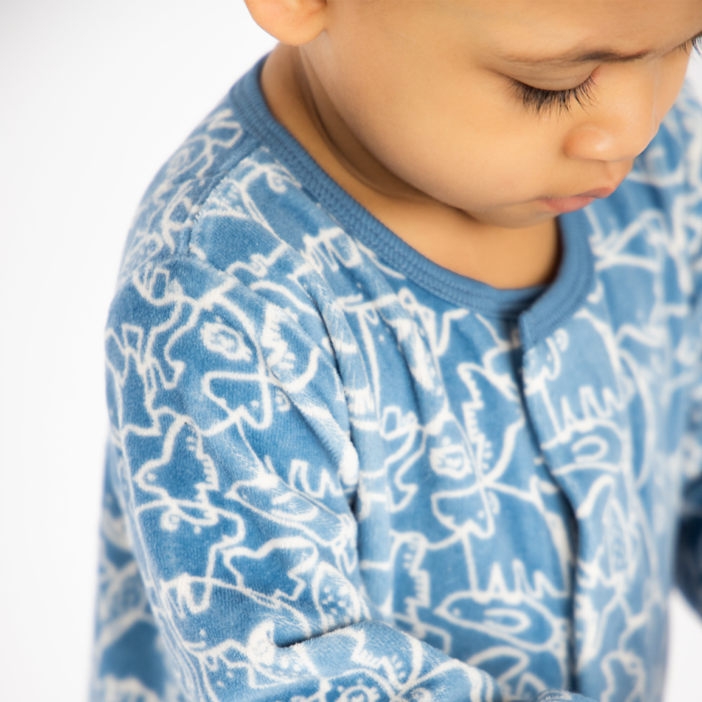 Arctic Friend Velour Magnetic Footie