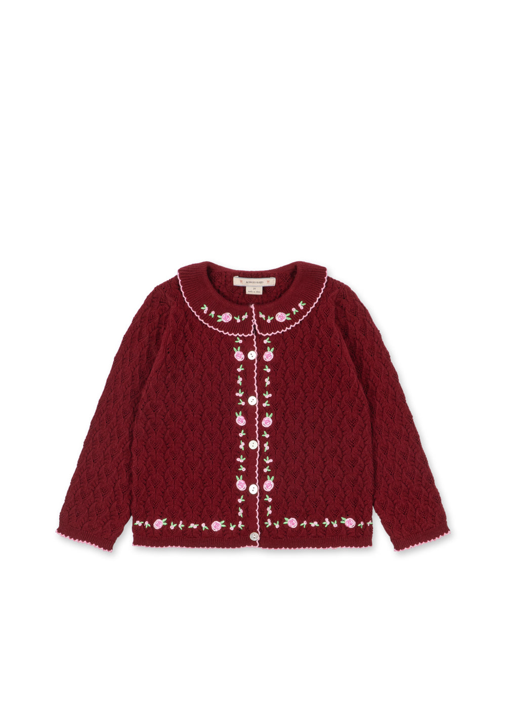 Rosier Cardigan - Pomegranate