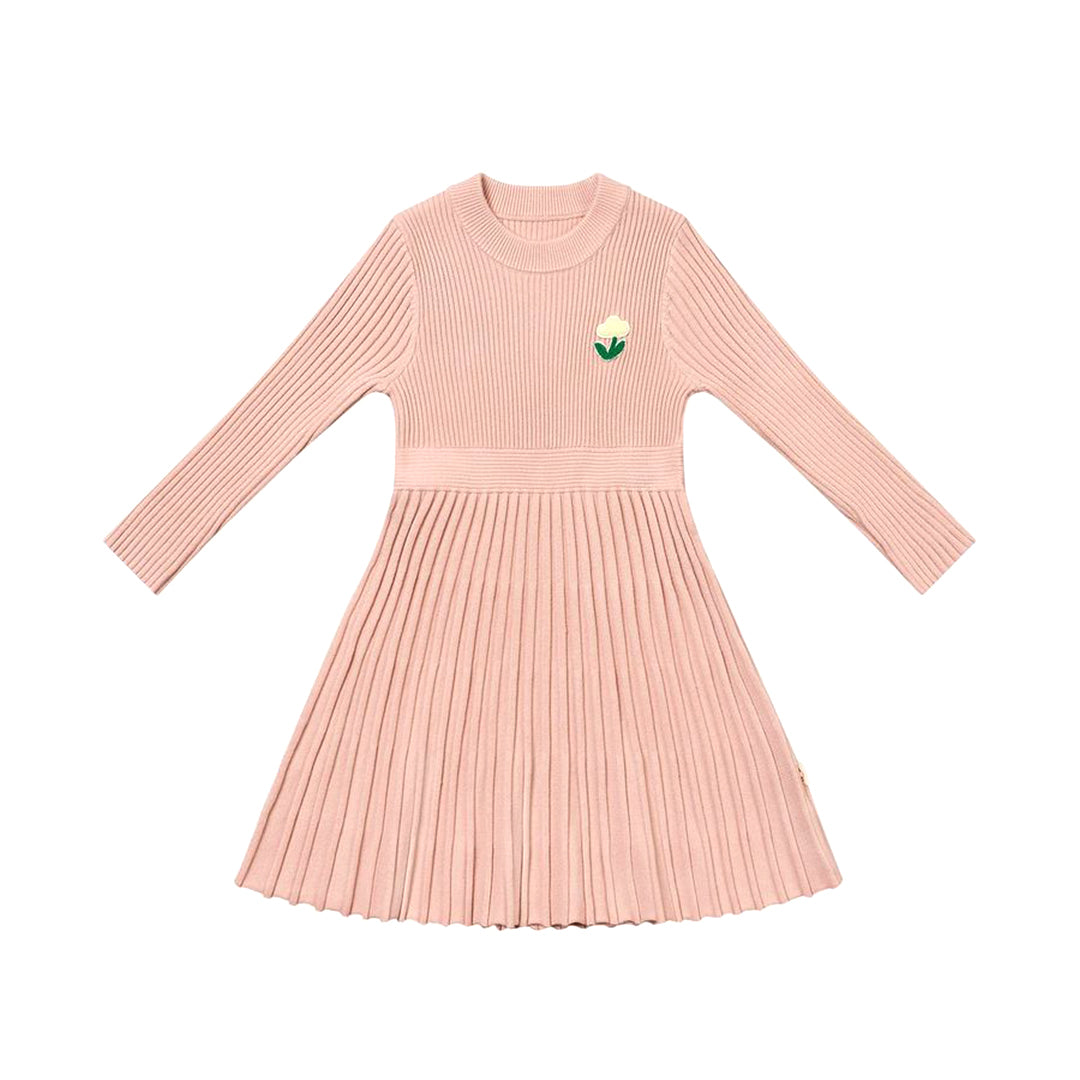 Knit Dress - Dusty Rose