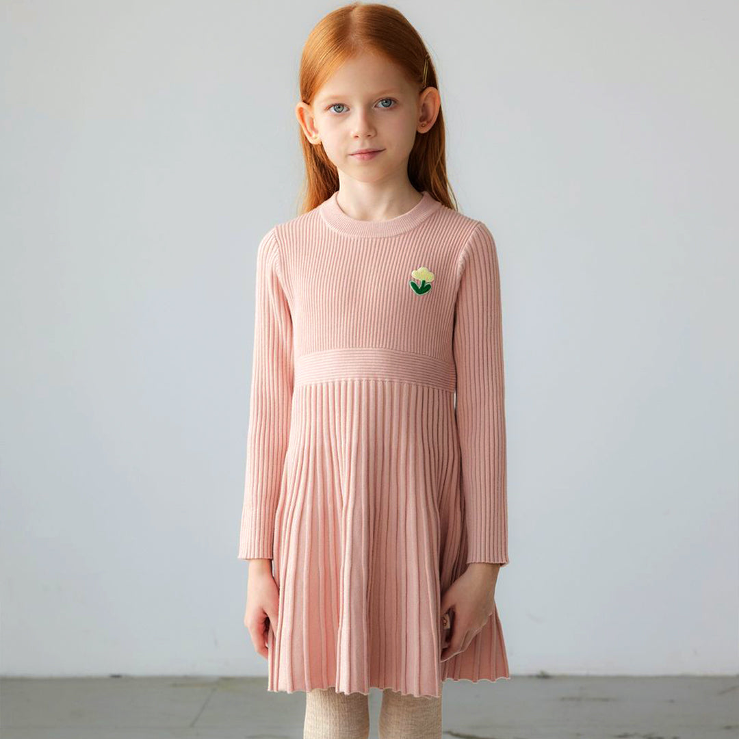 Knit Dress - Dusty Rose