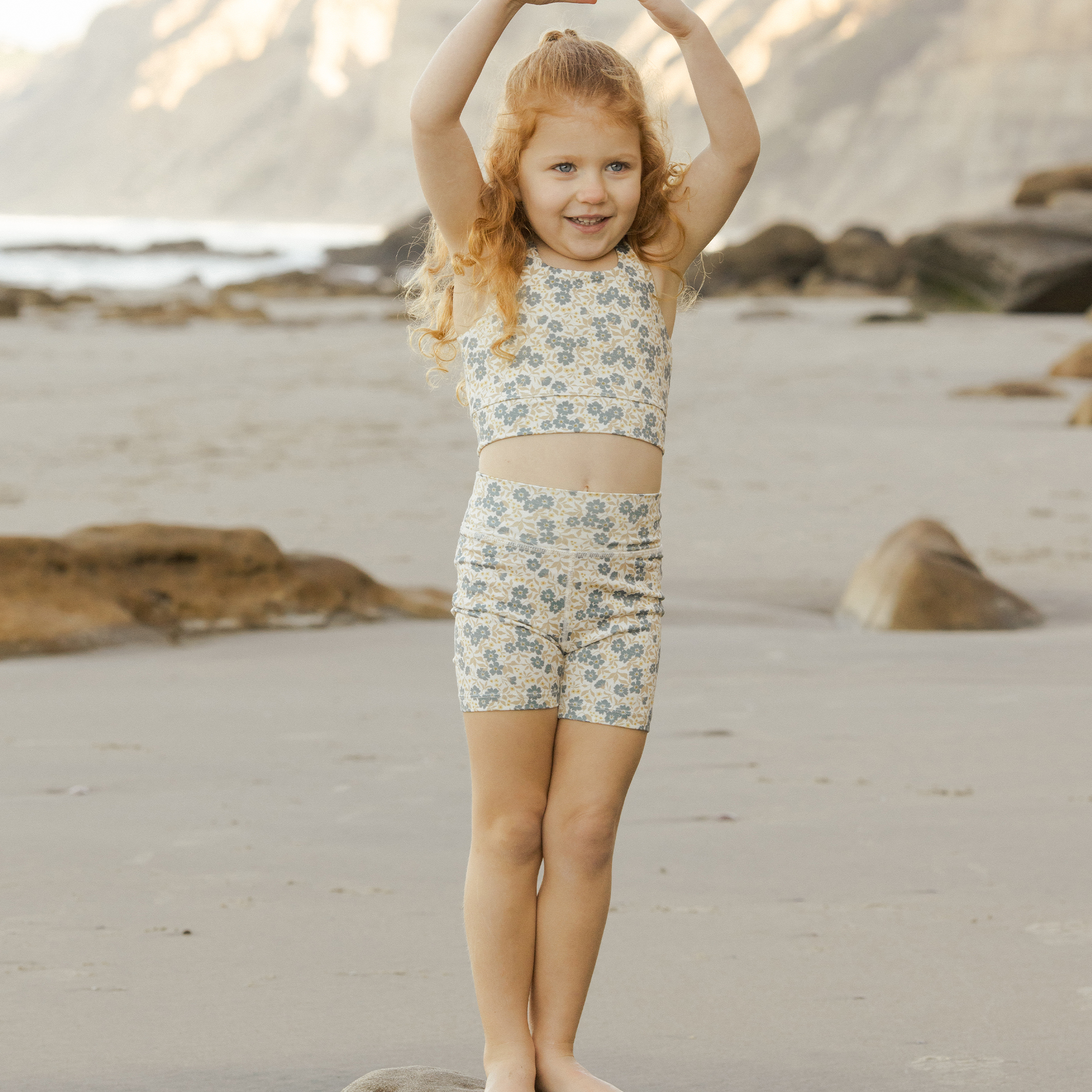 Swift Sports Bra Blue Ditsy