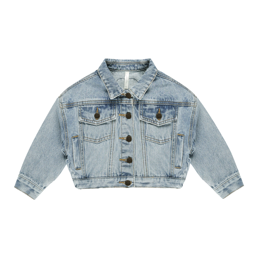 Denim Jacket Light Washed Denim