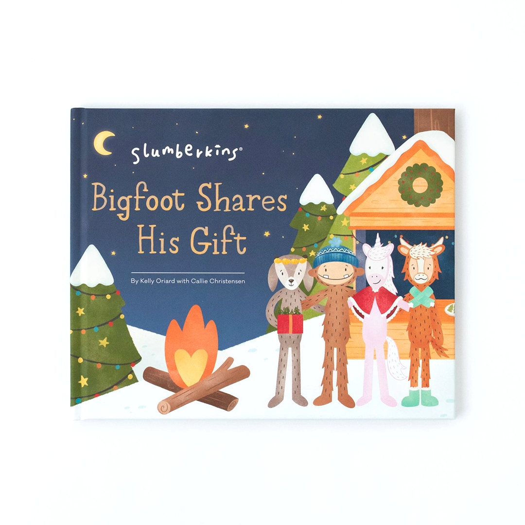 Shine Bright Big Foot Plush Set