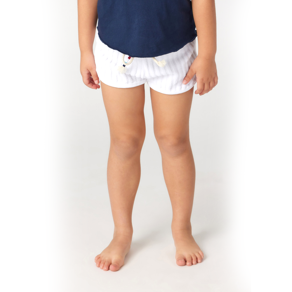 Riviera Terry Dolphin Short White