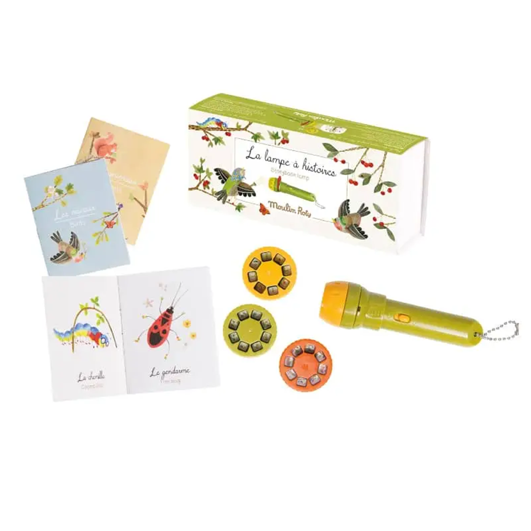 Storybook Torches Garden Theme with 3 Mini Books