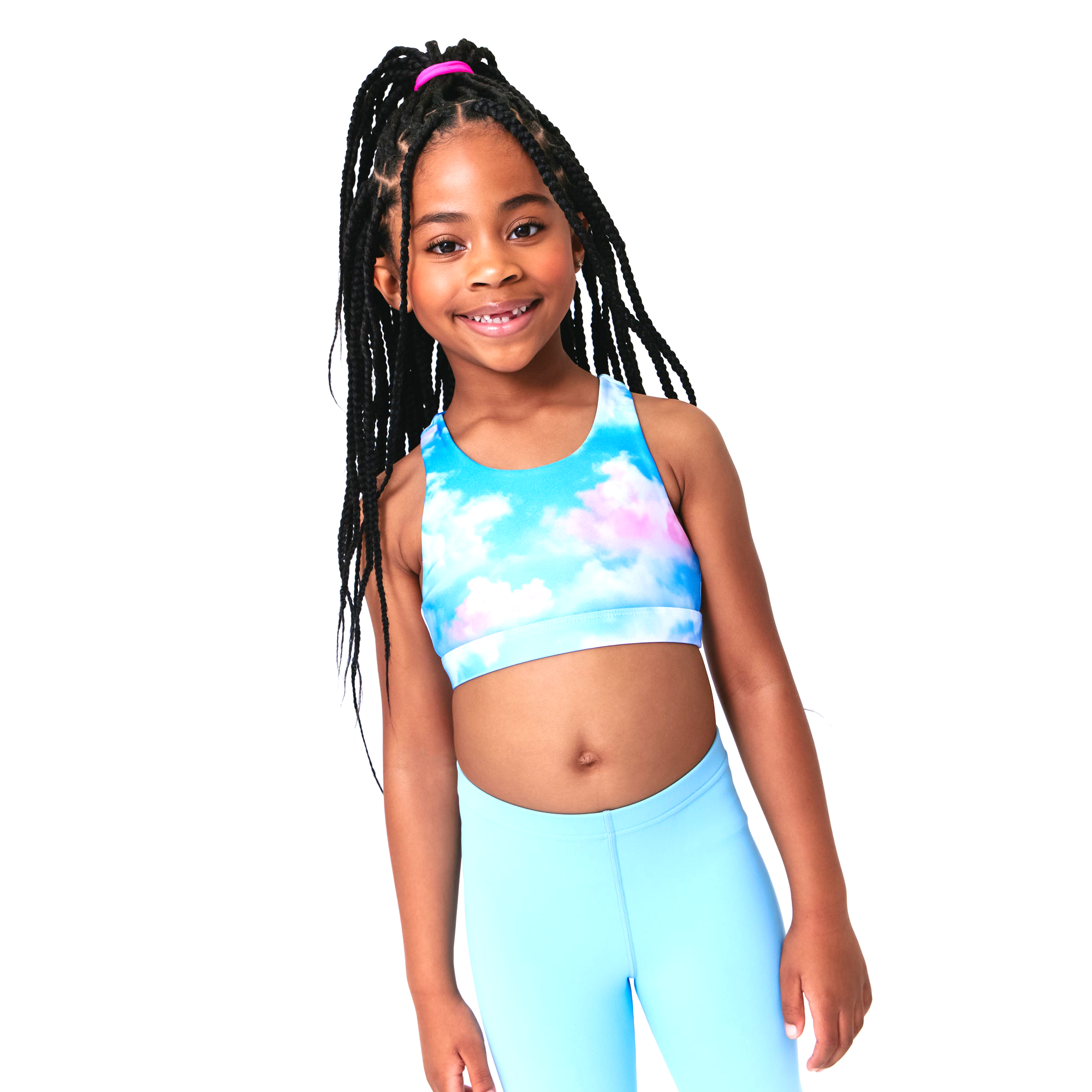 Cotton Candy Cloud Bike Short