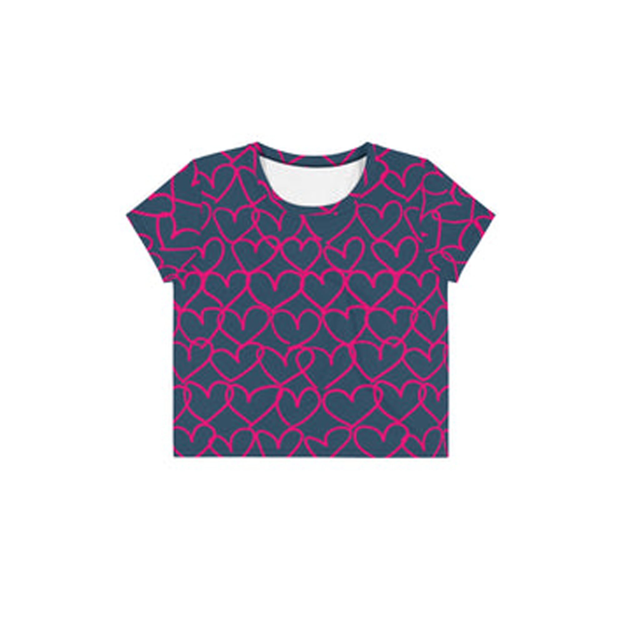 Grounded In Love Hearts Girl Tee
