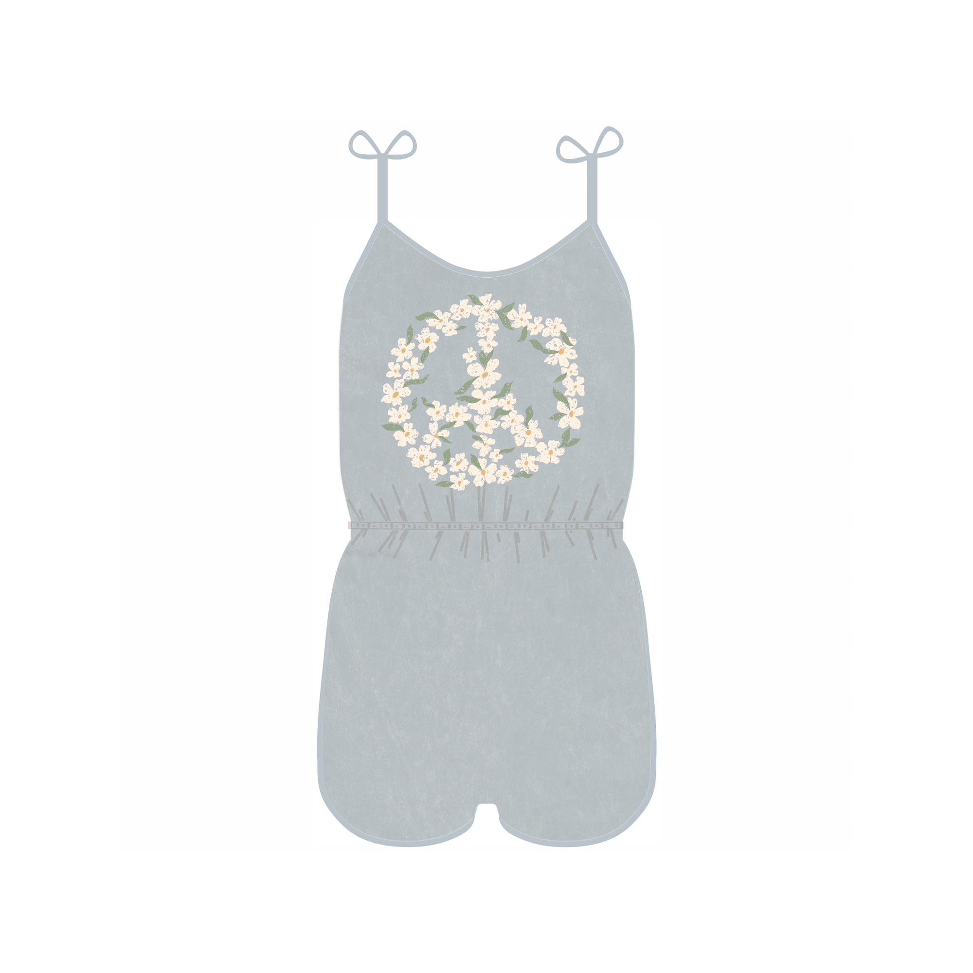 Peace Flower Romper