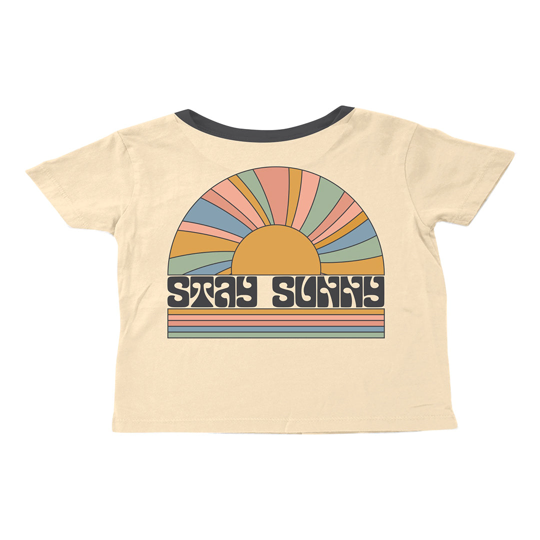 Stay Sunny SS Boxy Tee