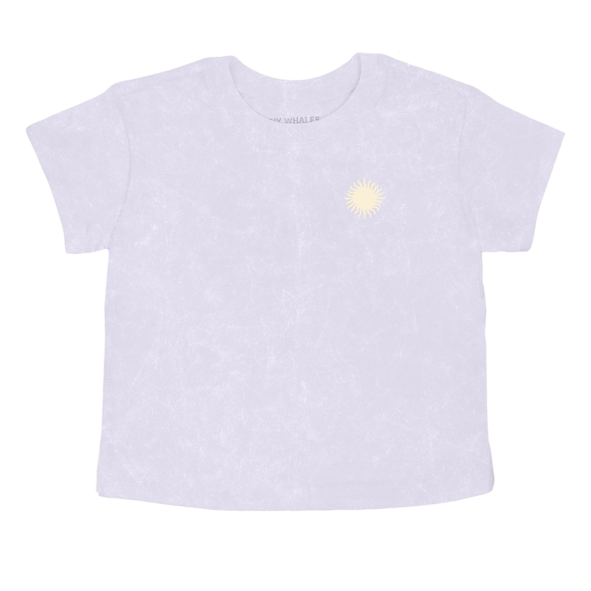 Sun Daze SS Boxy Tee Mineral Lilac