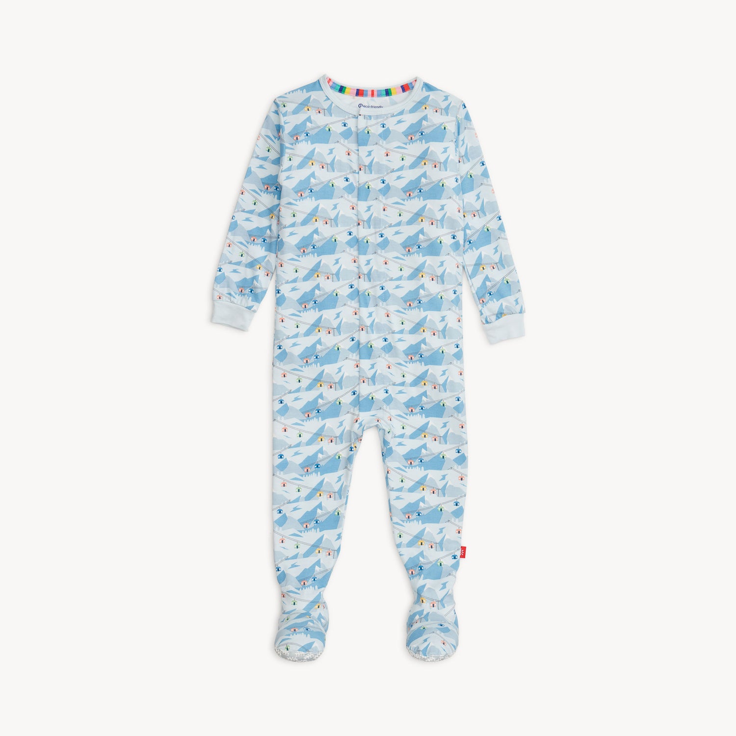 Blue Apres Chic Modal Magnetic Footie