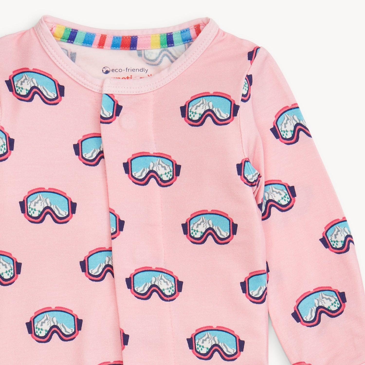 Pink Powder Modal Magnetic Footie