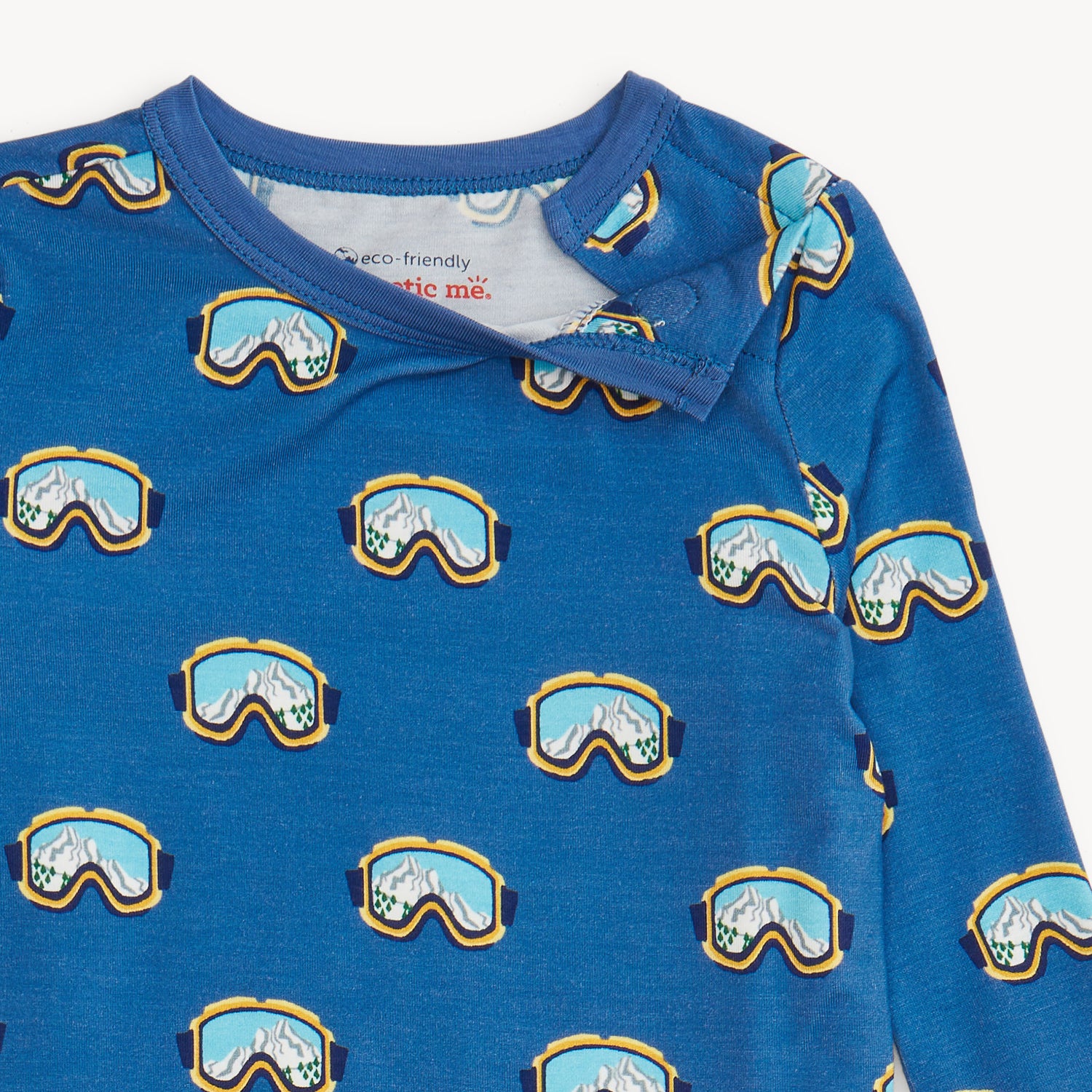 Blue Powder Modal Magnetic Pajama