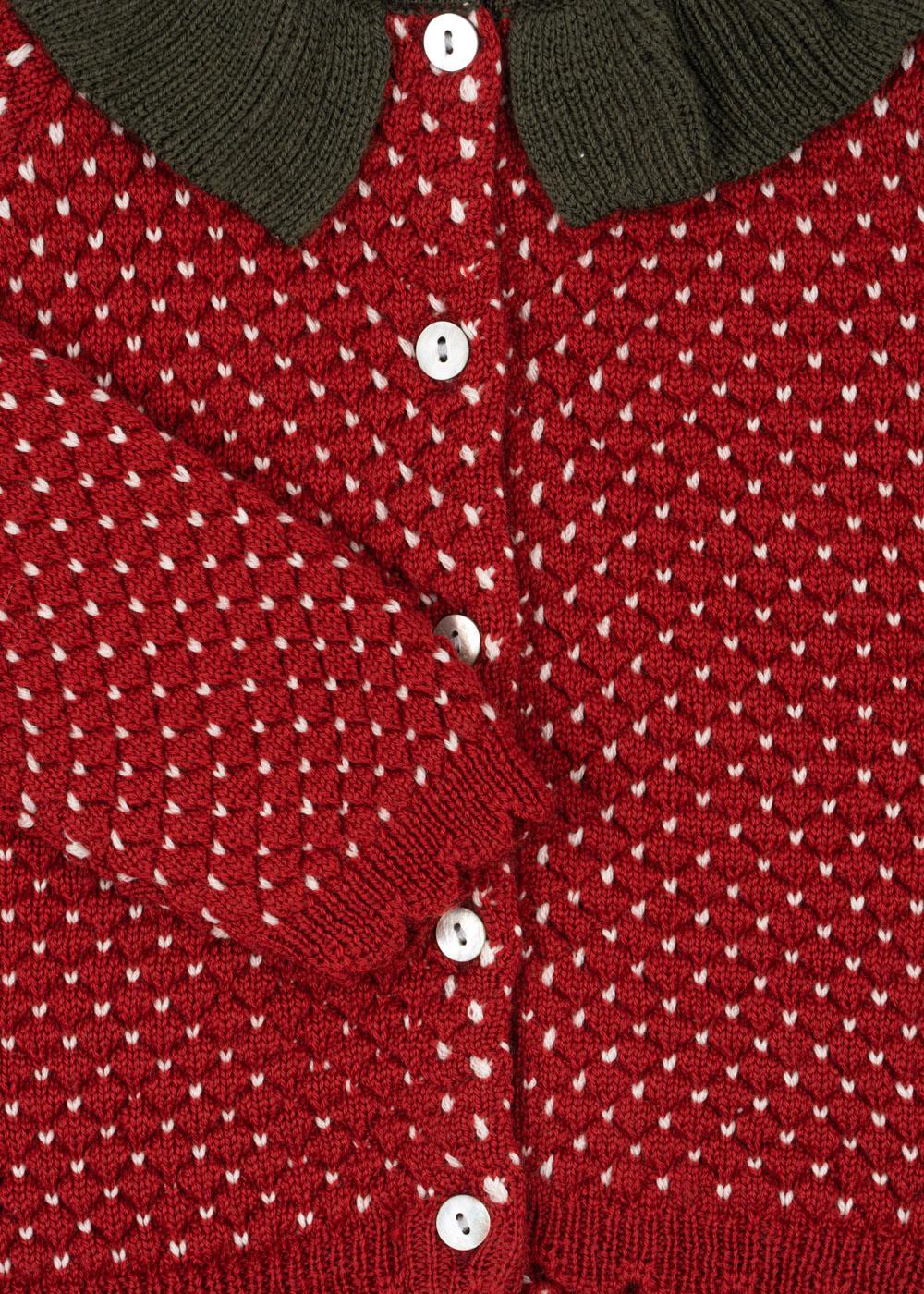 Strawberry Cardigan