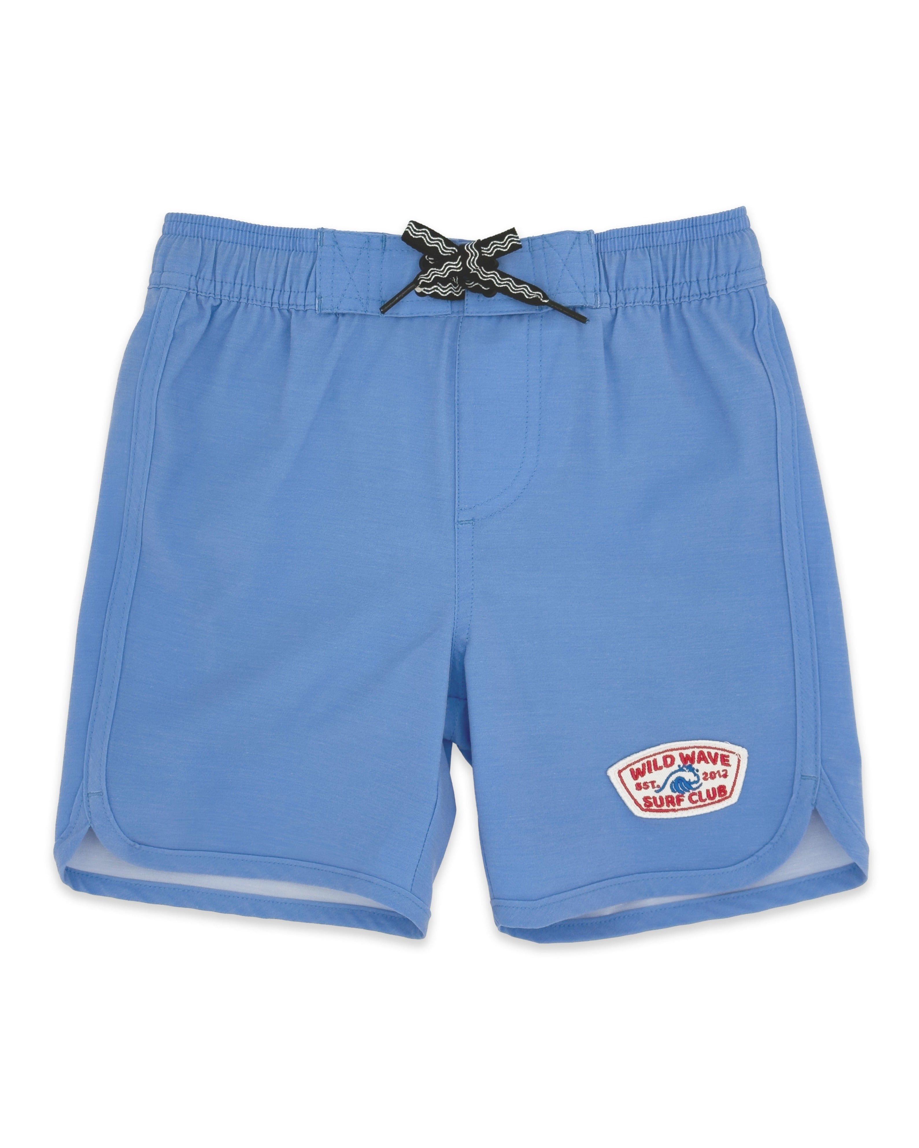 Scallop Board Short Blue Jay