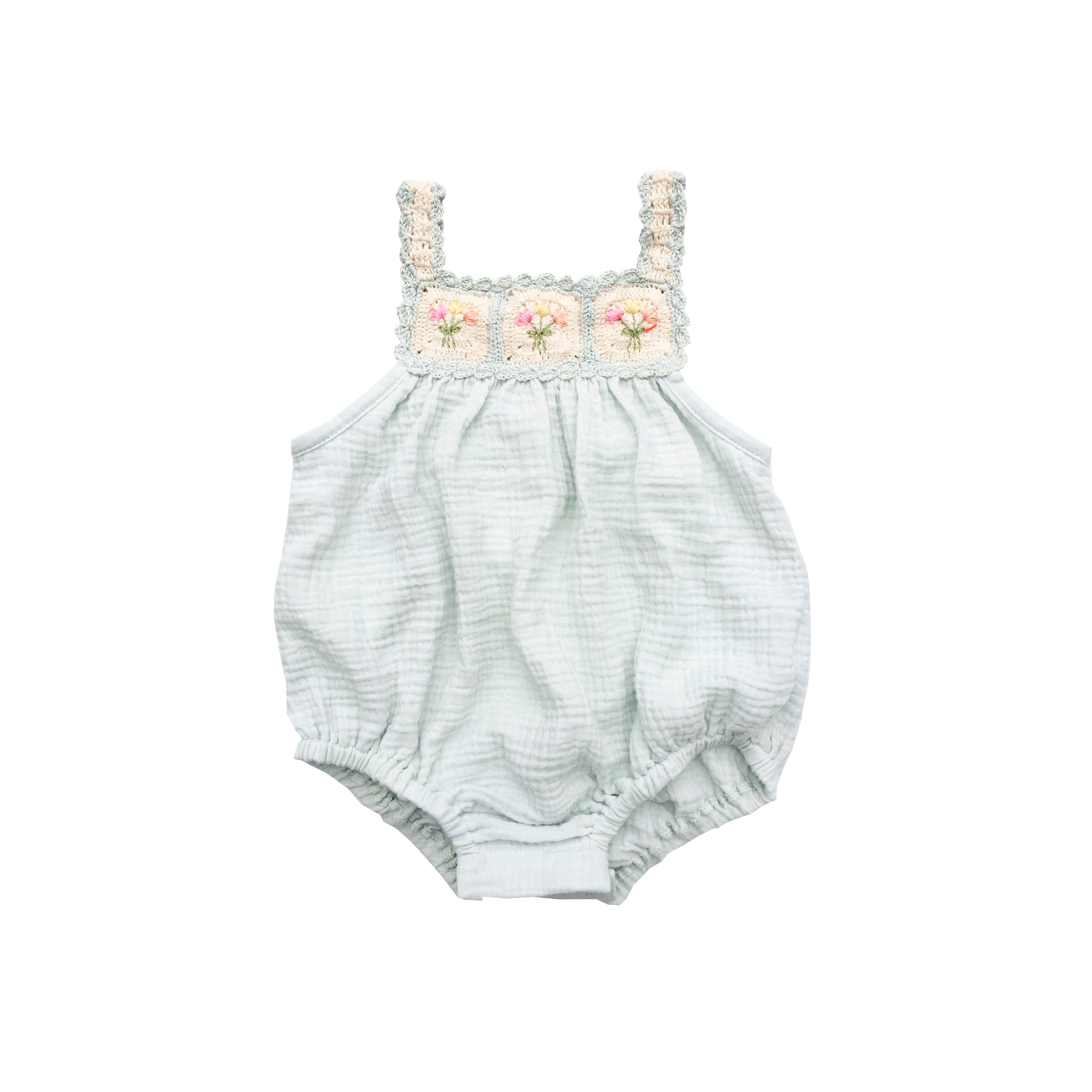 Crochet Bubble Blue Bouquet