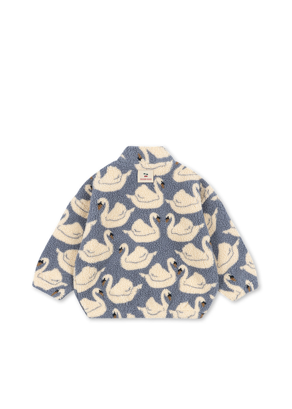 Jody Embroidery Teddy Jacket Swan