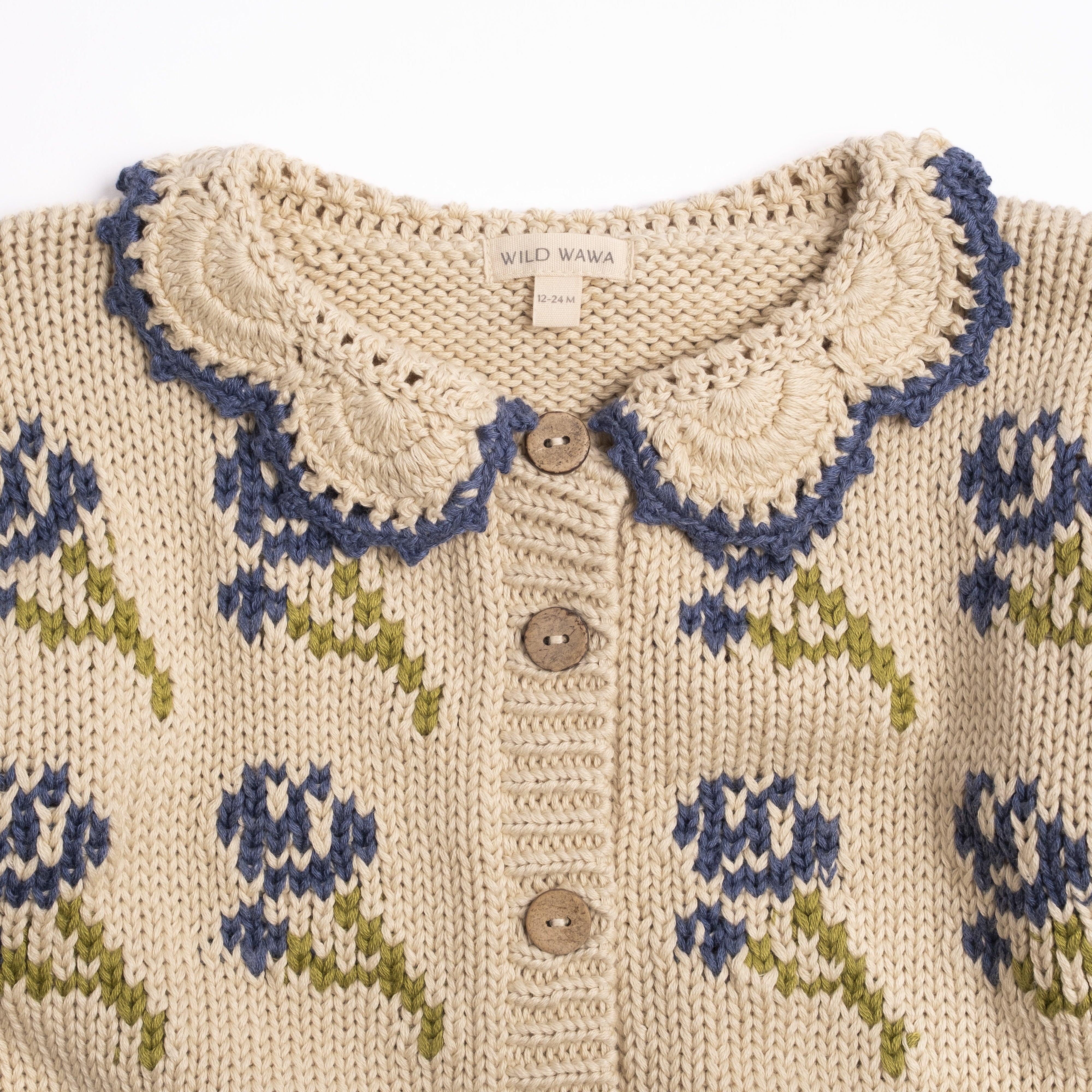 Ines Cardigan - Midnight Bloom