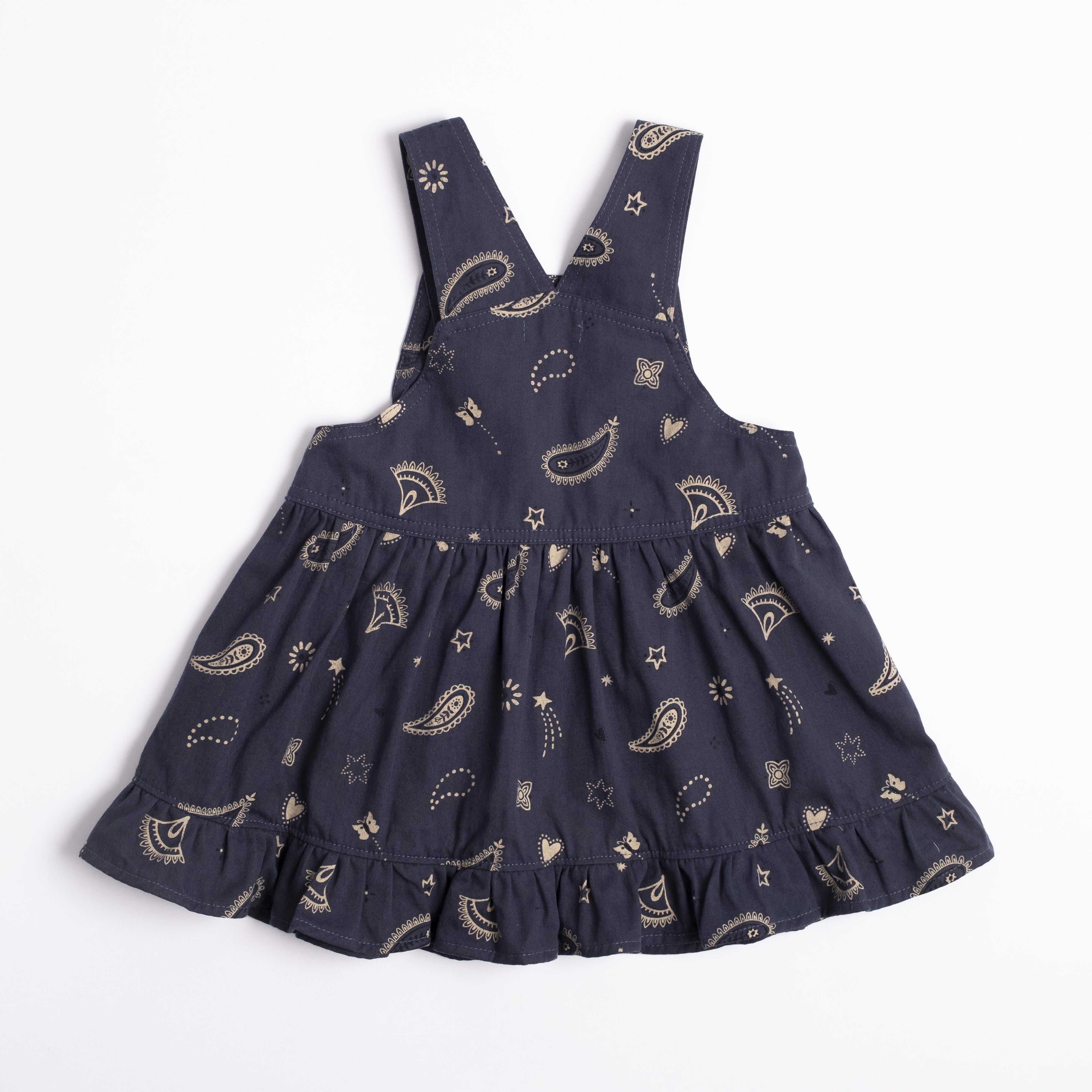 Overall Dress - Midnight Bandana
