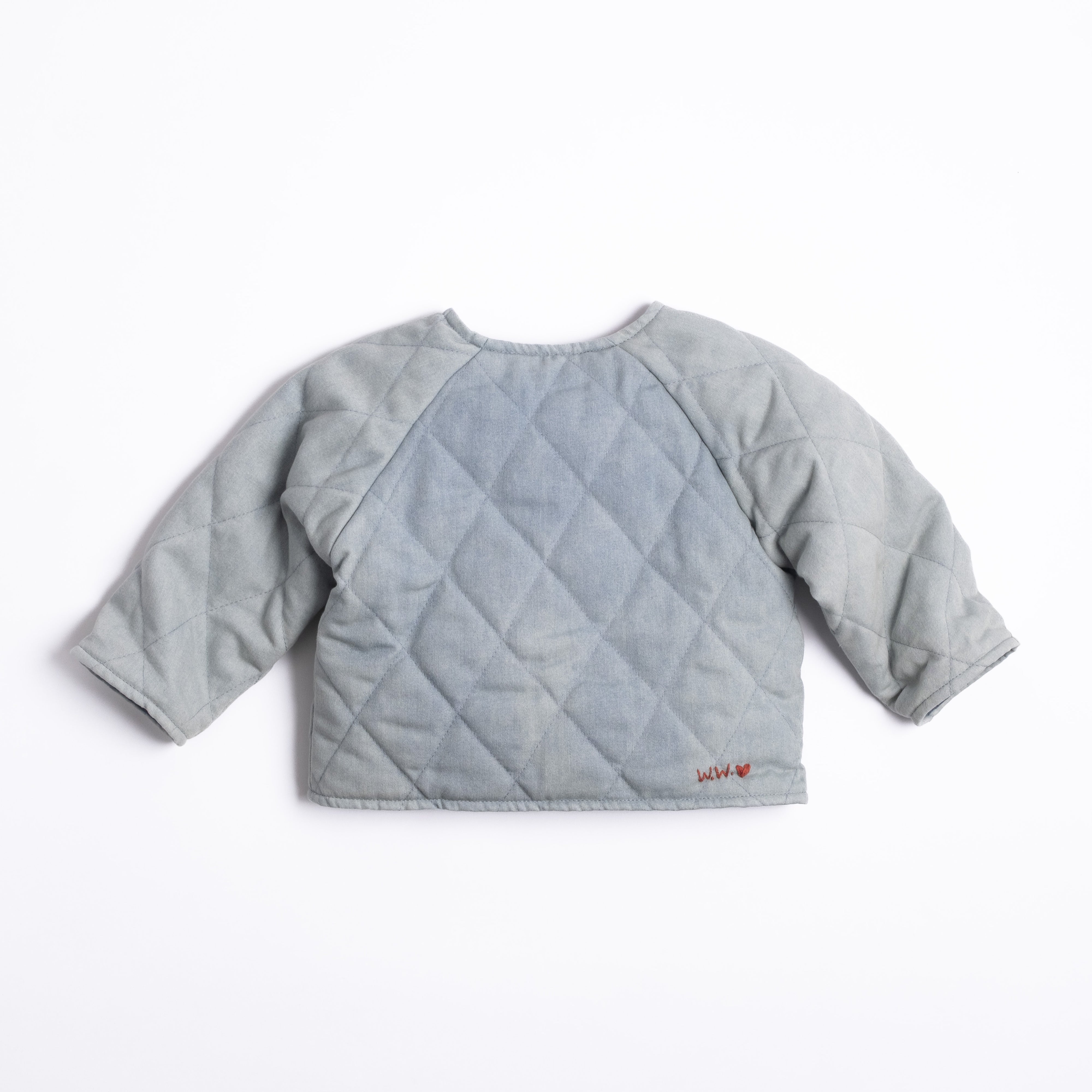 Quilted Jacket - Denim Darling