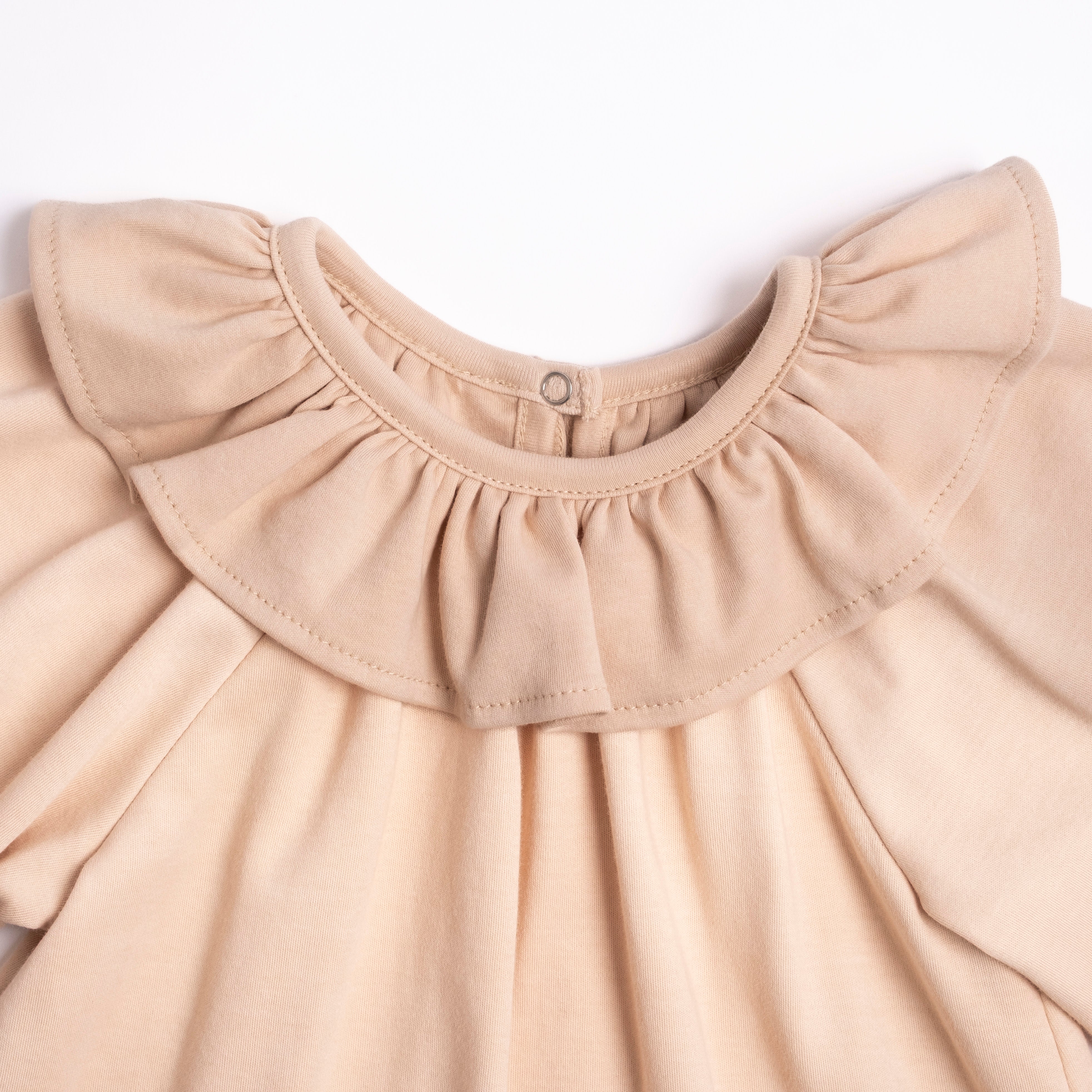 Ruffle Top - Dusty Pink