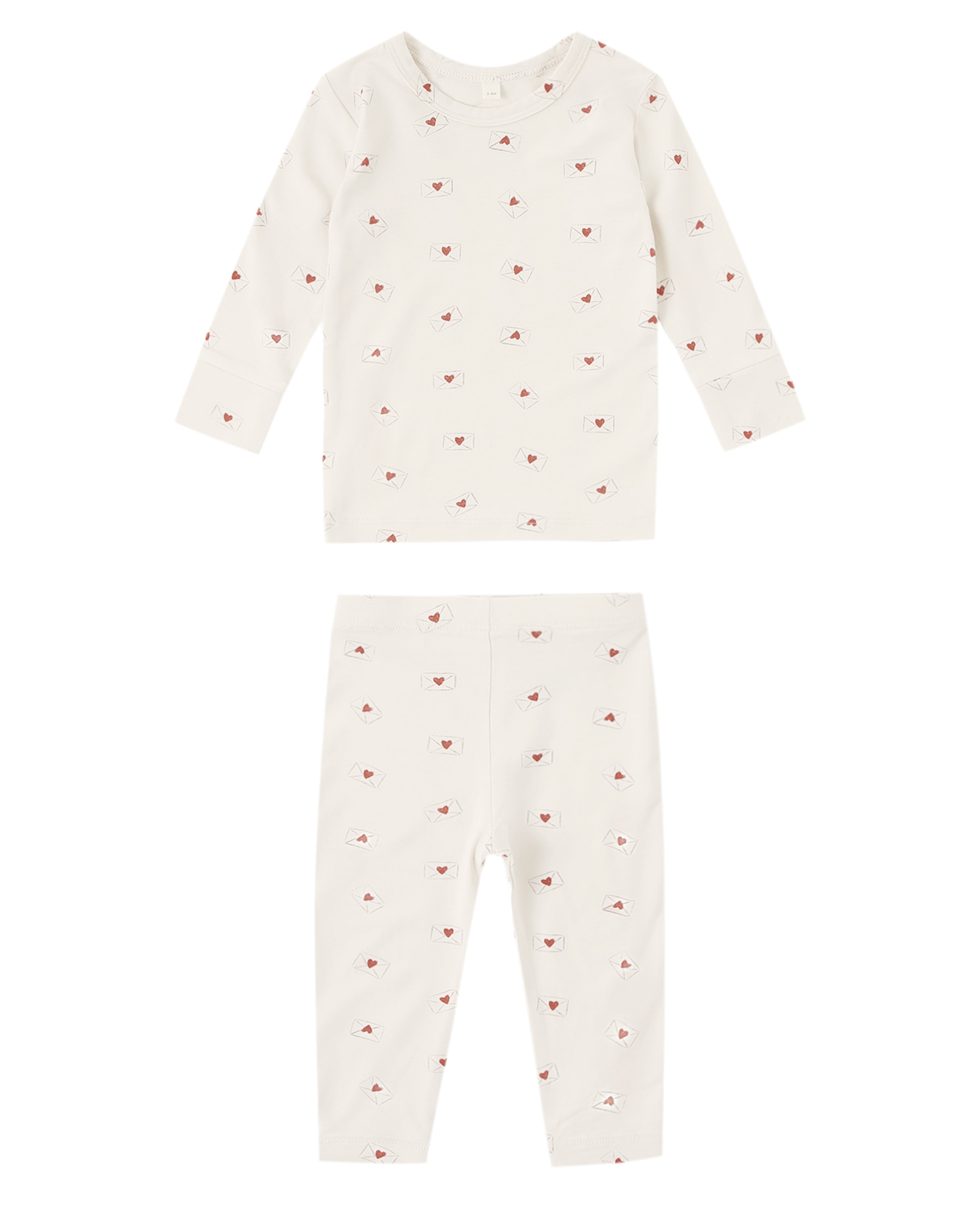 Bamboo Pajama Set Valentine