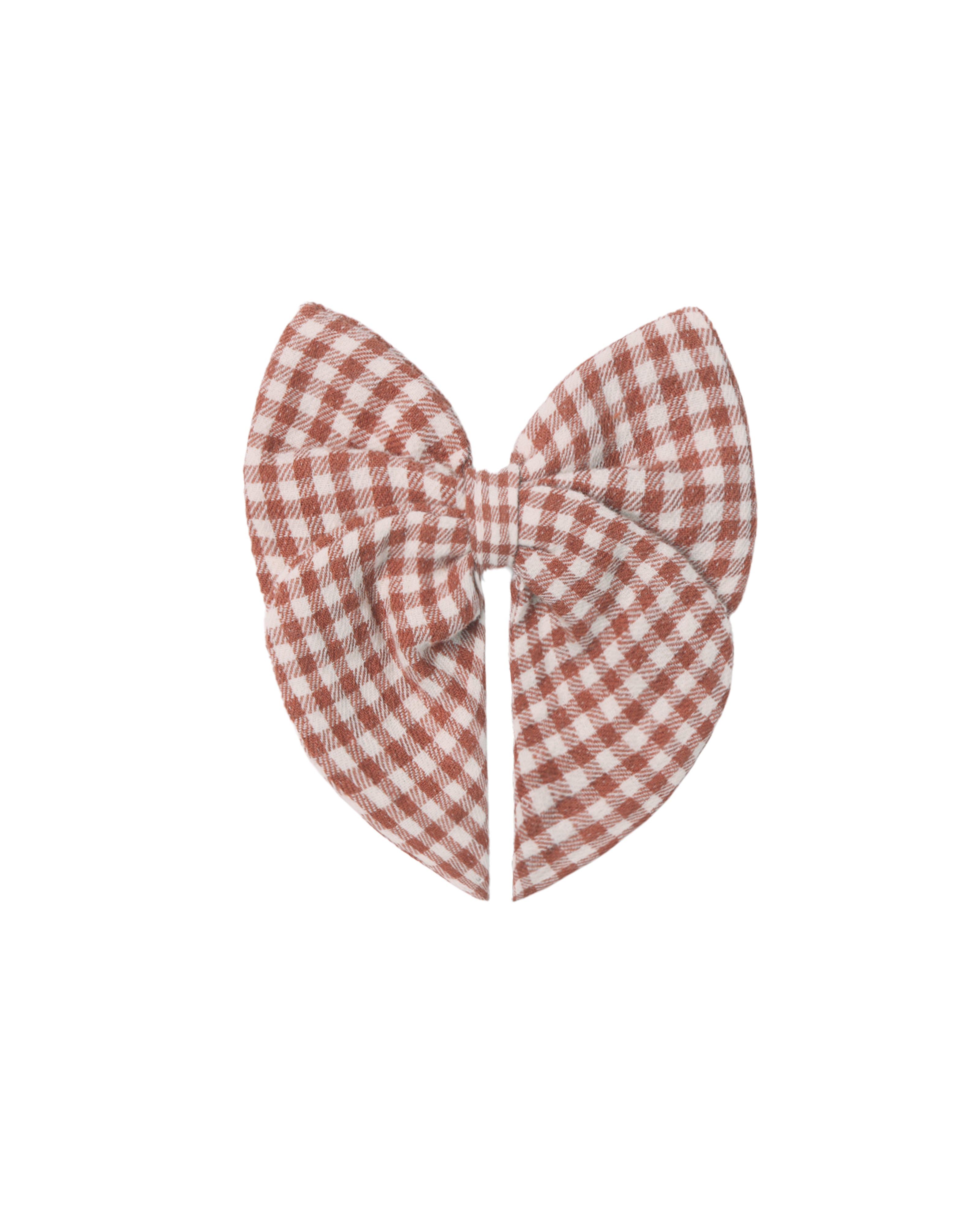 Bow Red Gingham