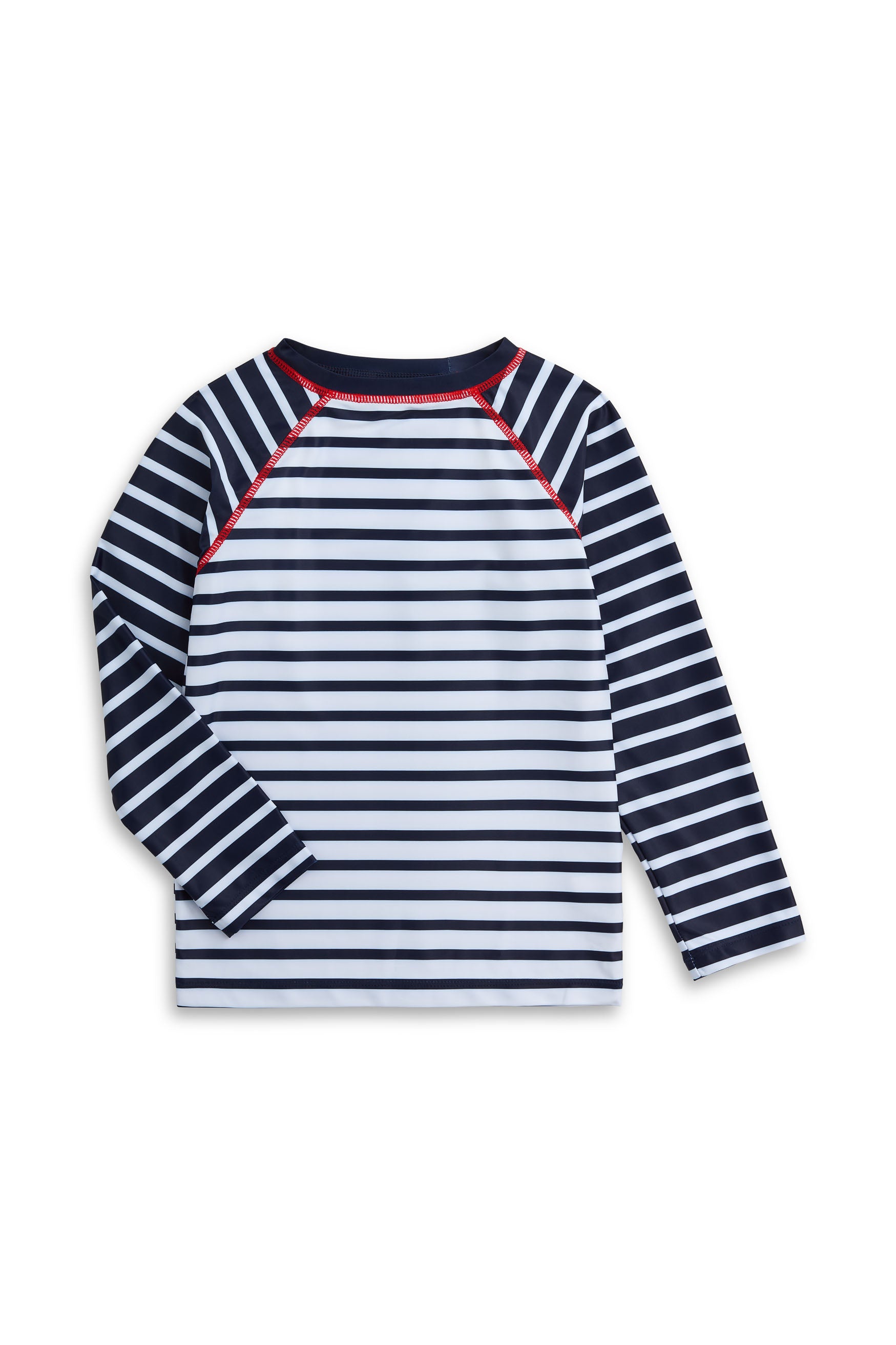 Long Sleeve Rash Guard Nautical Stripe