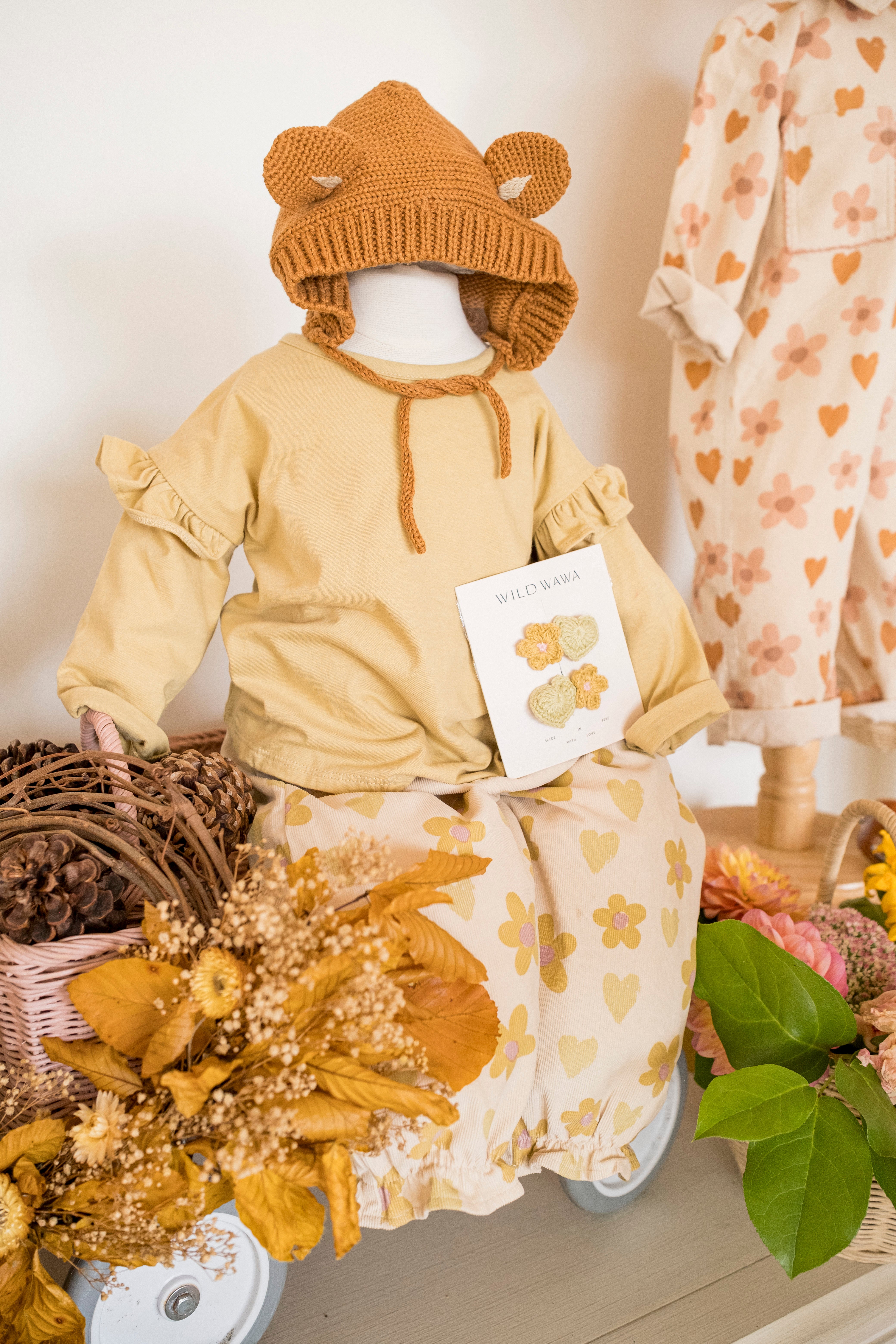 Ruffle Everyday Top Honey