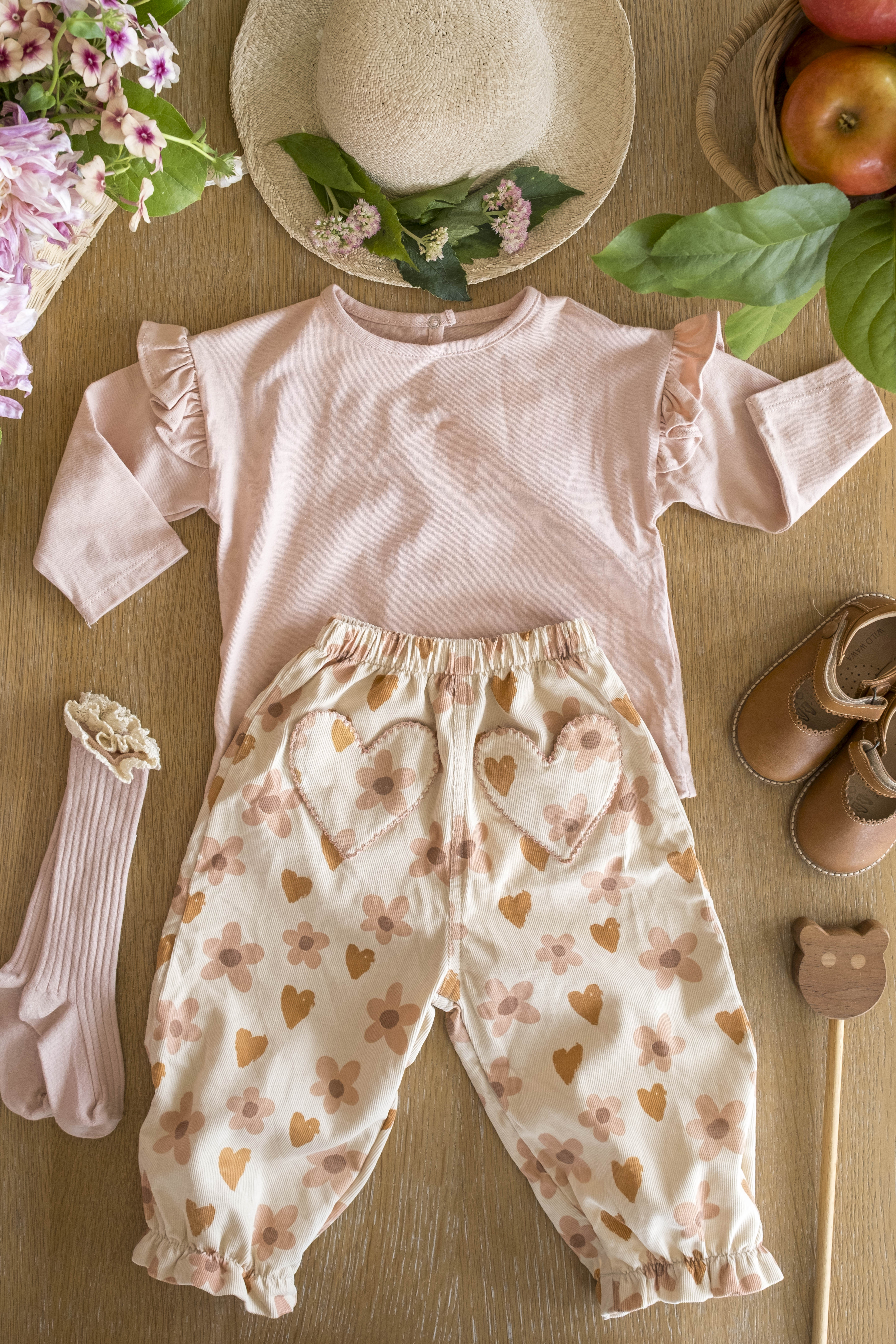 Ruffle Everyday Top Honey