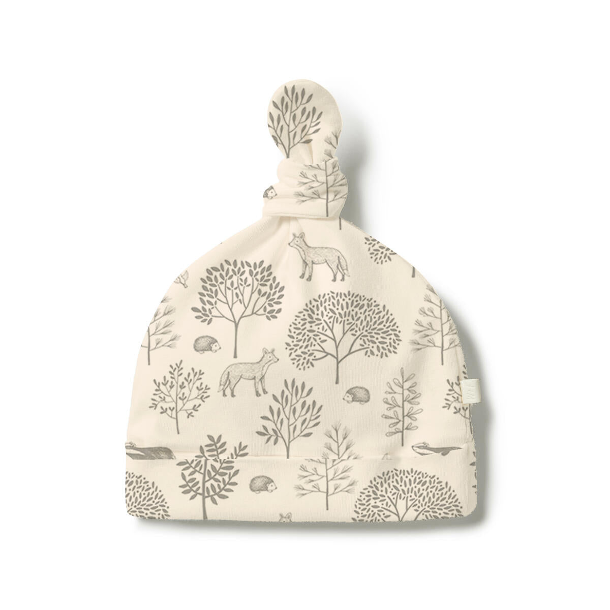 Woodland Organic Zipsuit with Feet