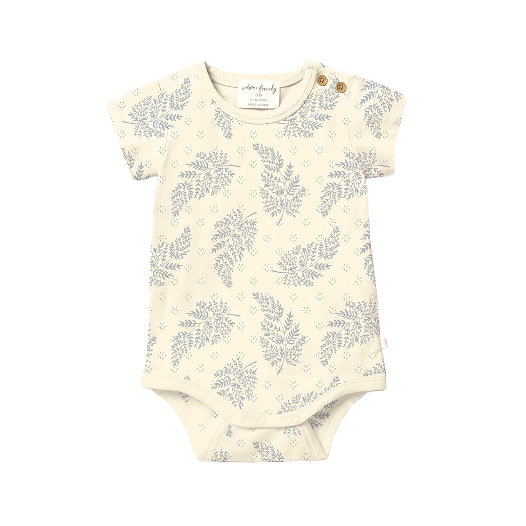 Forever Ferns Organic Pointelle Bodysuit