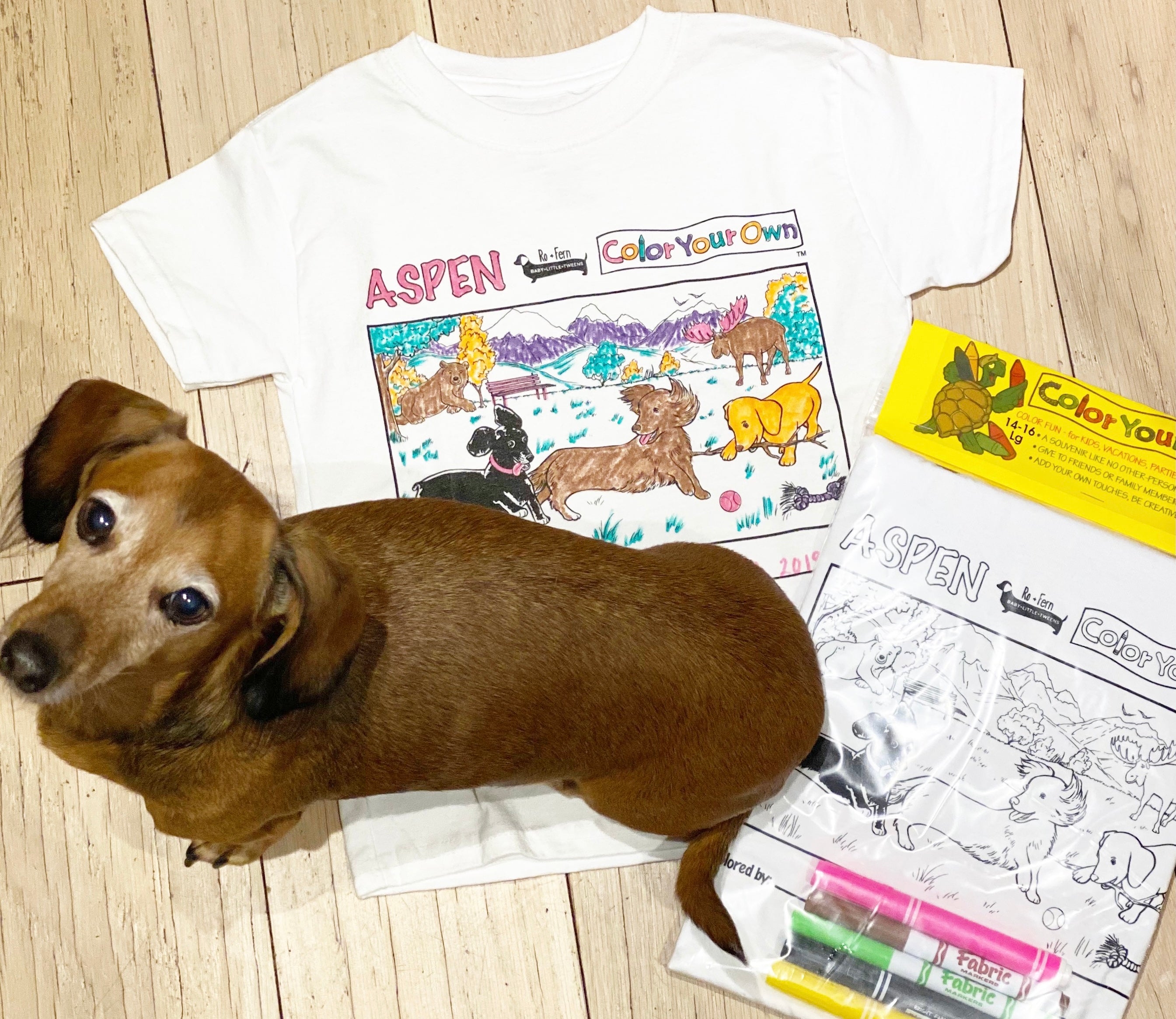 Color Your Own Aspen Tee