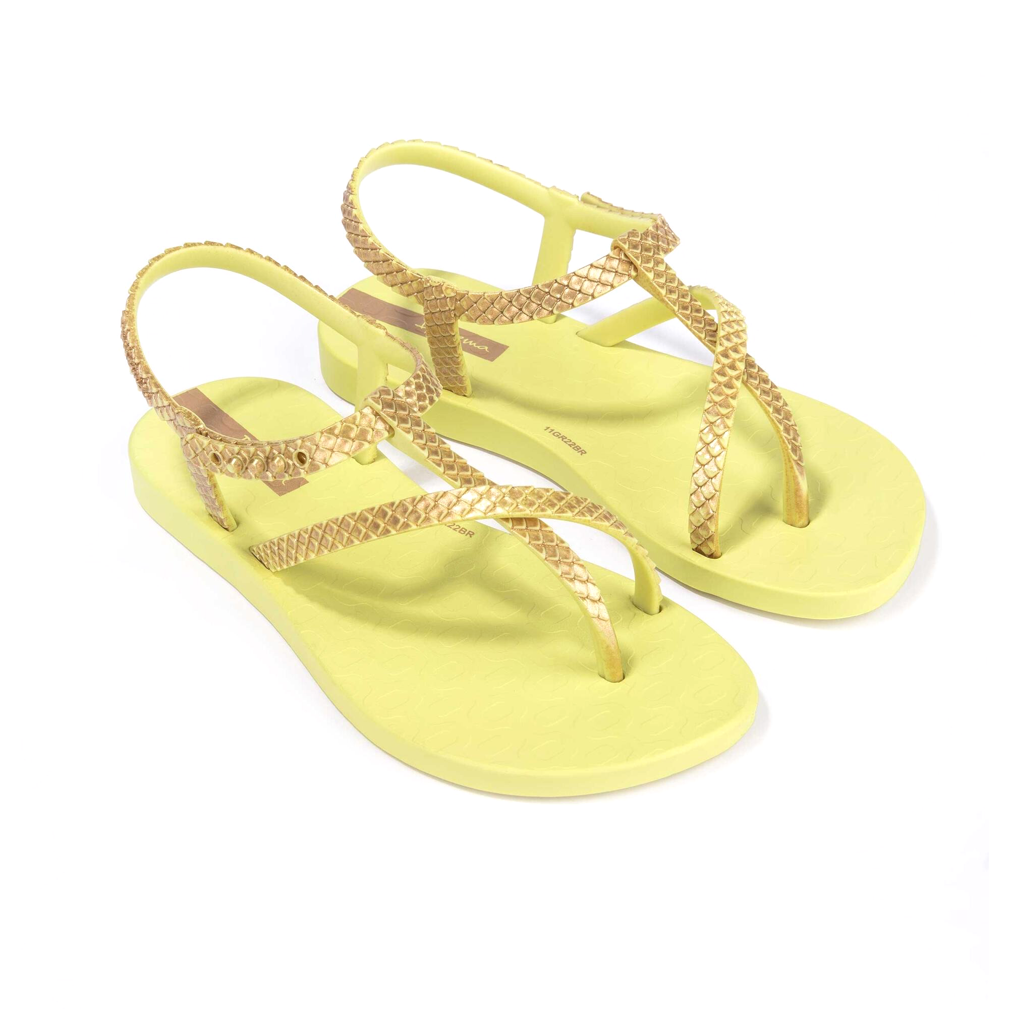 Classic Wish Kids Yellow Gold Sandals