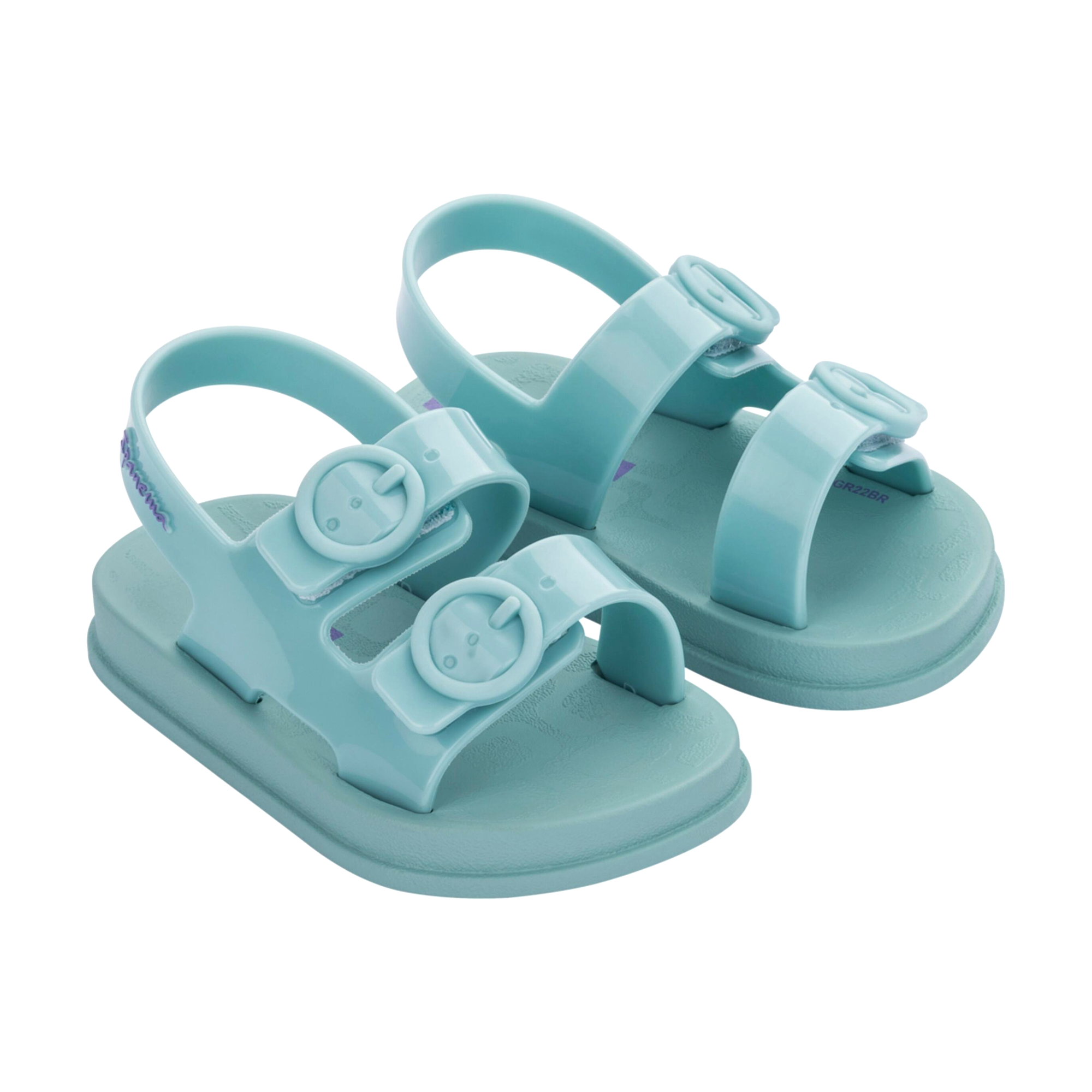 Follow Baby Green Flip Flops