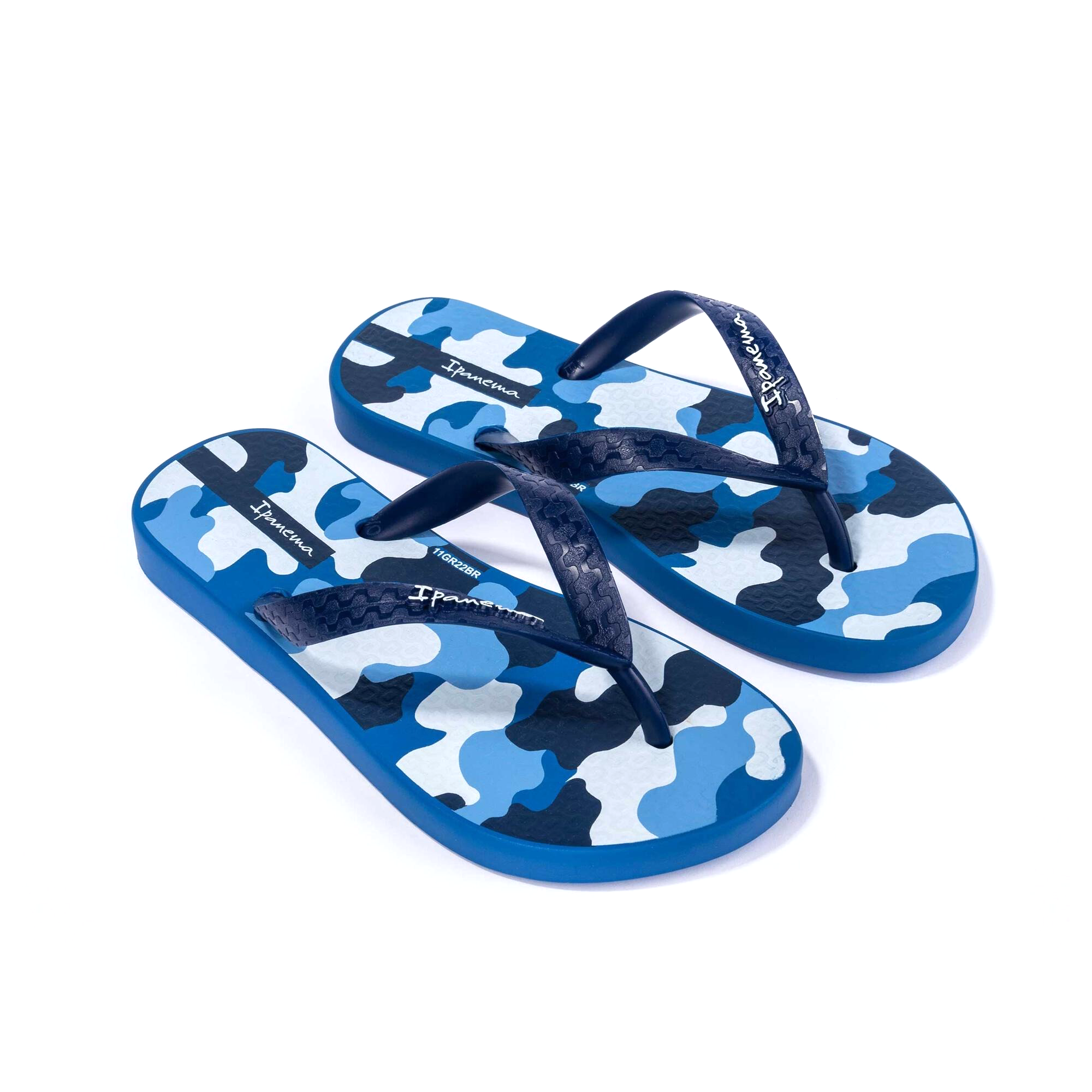 Boys blue online flip flops