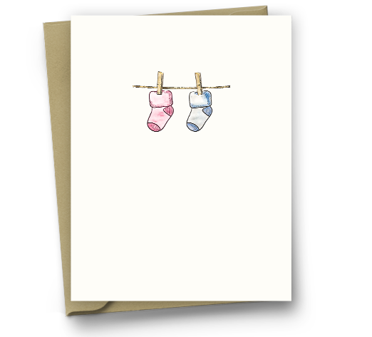 Welcome to the World Baby Watercolor Card